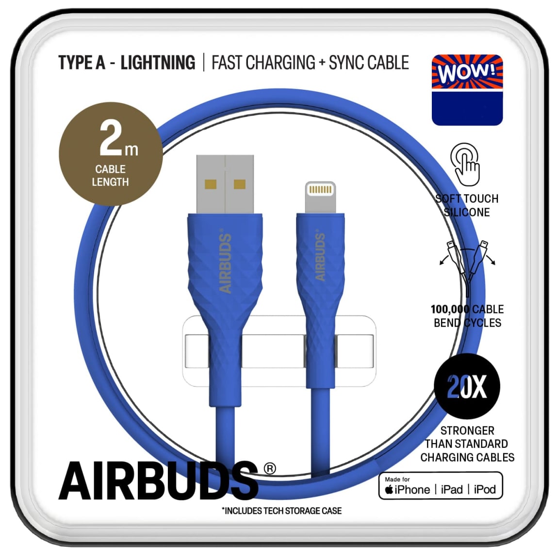 Air Lightning Cable - Blue
