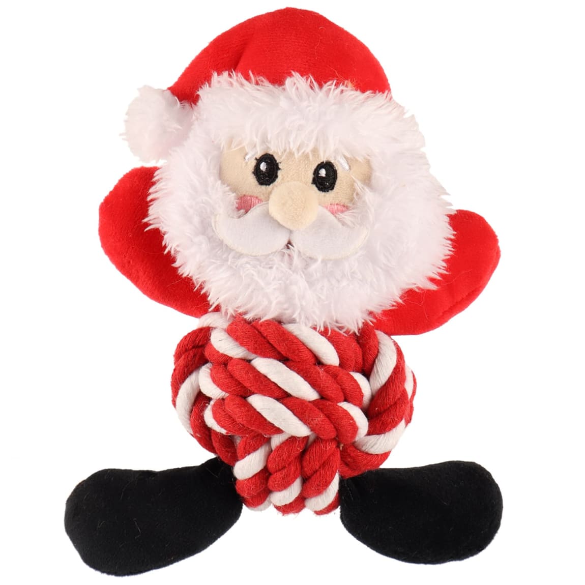 Winter Paws Festive Puppy Toy - Santa