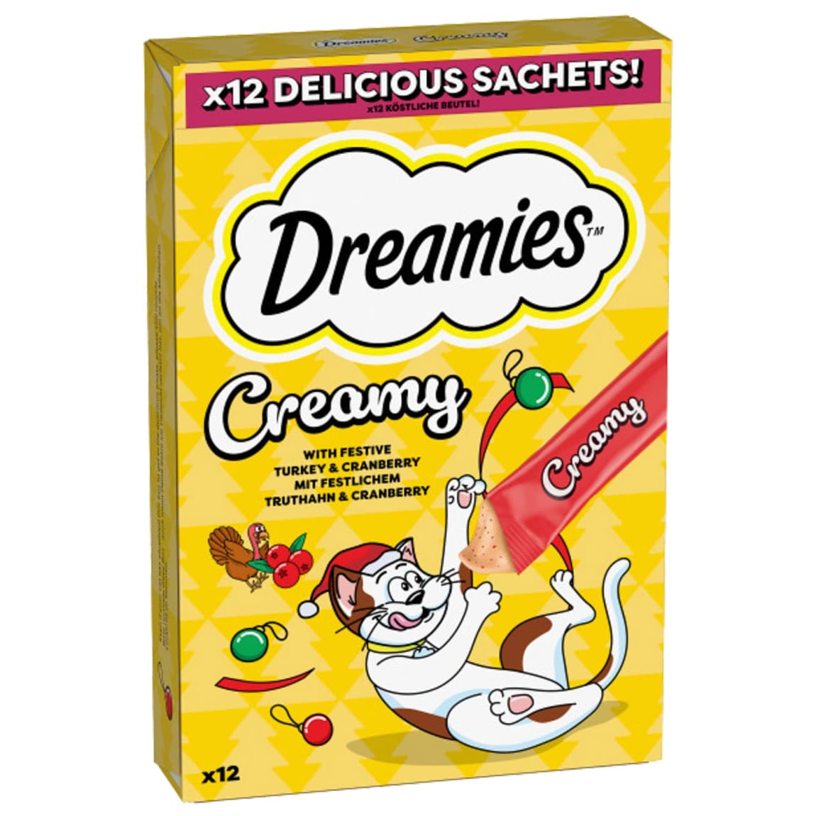 Dreamies Creamy Cat Treats 12pk