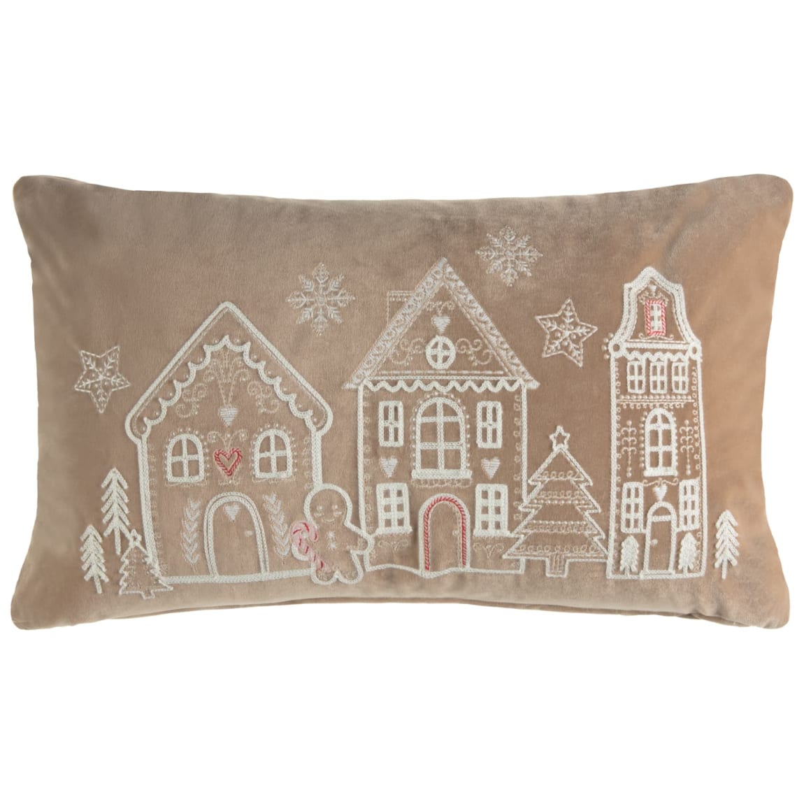 Gingerbread Scene Cushion