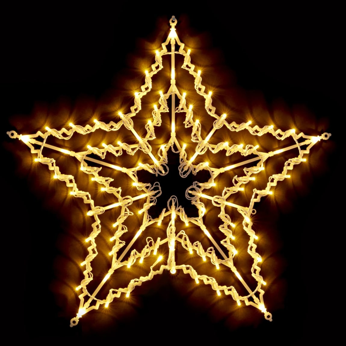 Christmas Star Window Light - Warm White