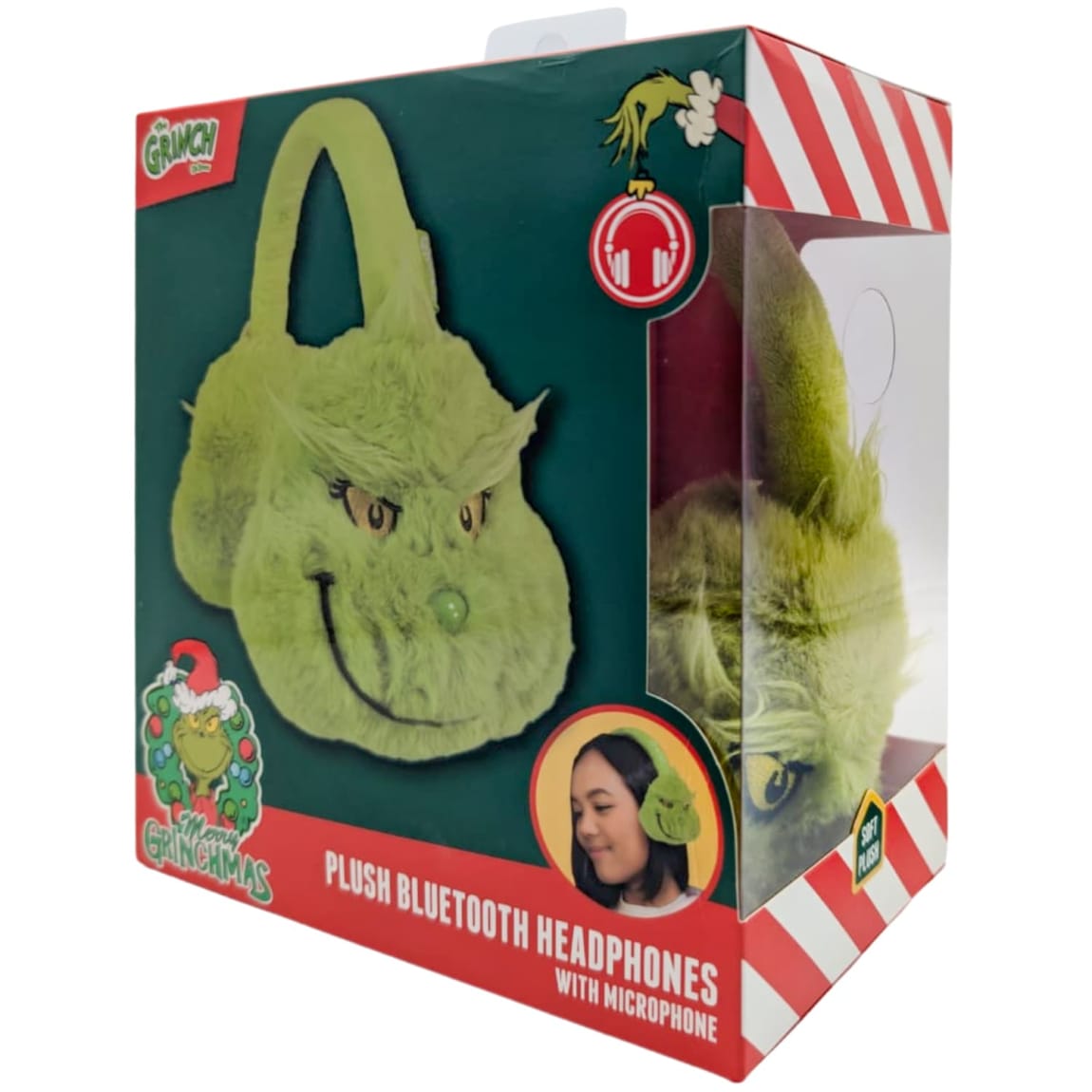 The Grinch Plush Bluetooth Headphones