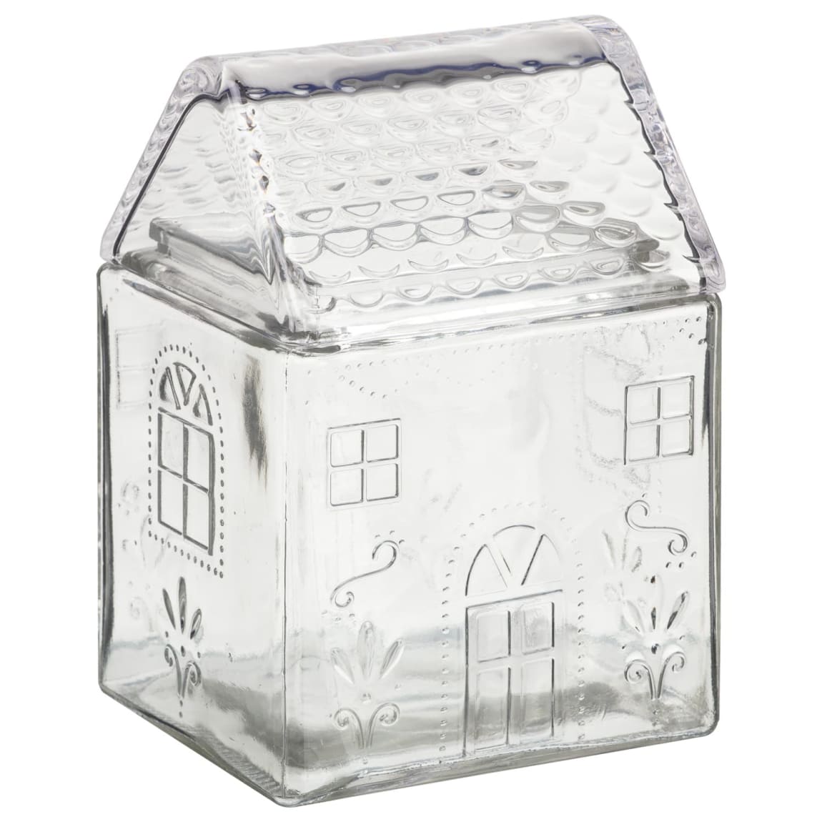 House Shaped Glass Jar