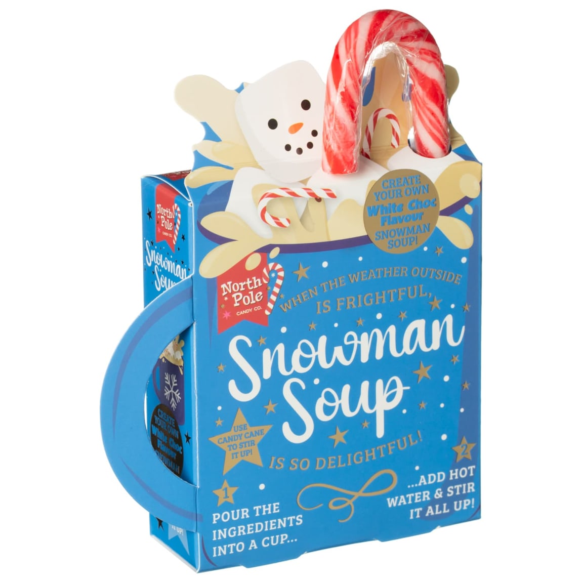 Hot Chocolate Snowman Soup 47g - White Chocolate