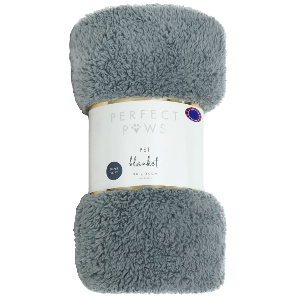 Perfect Paws Sherpa Pet Blanket - Grey