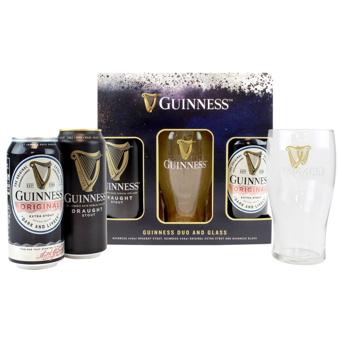 Guinness Duo & Glass Gift Set