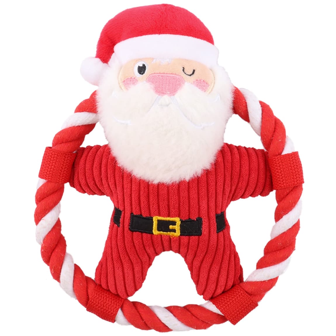 Winter Paws Christmas Rope Toy - Santa
