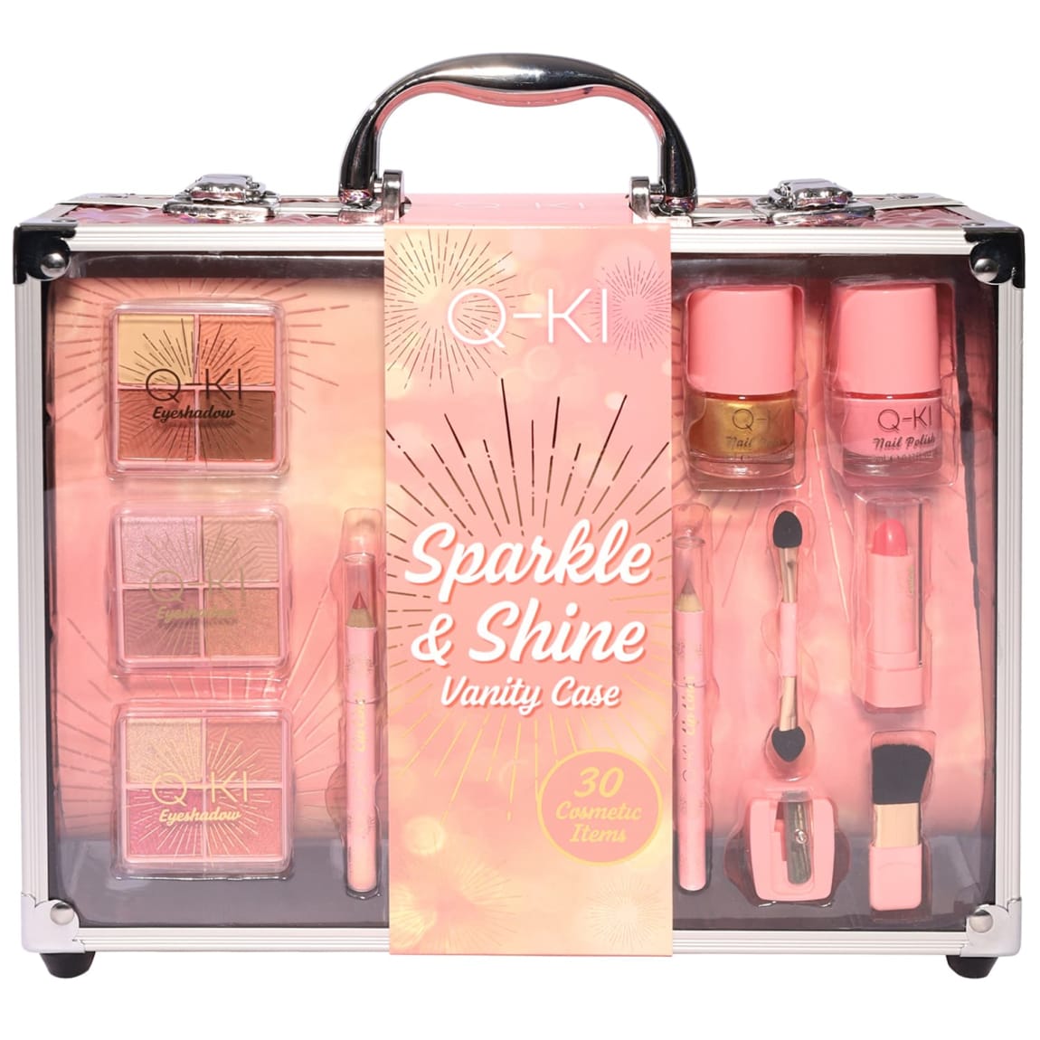 Q-KI Sparkle & Shine Vanity Case 30pcs