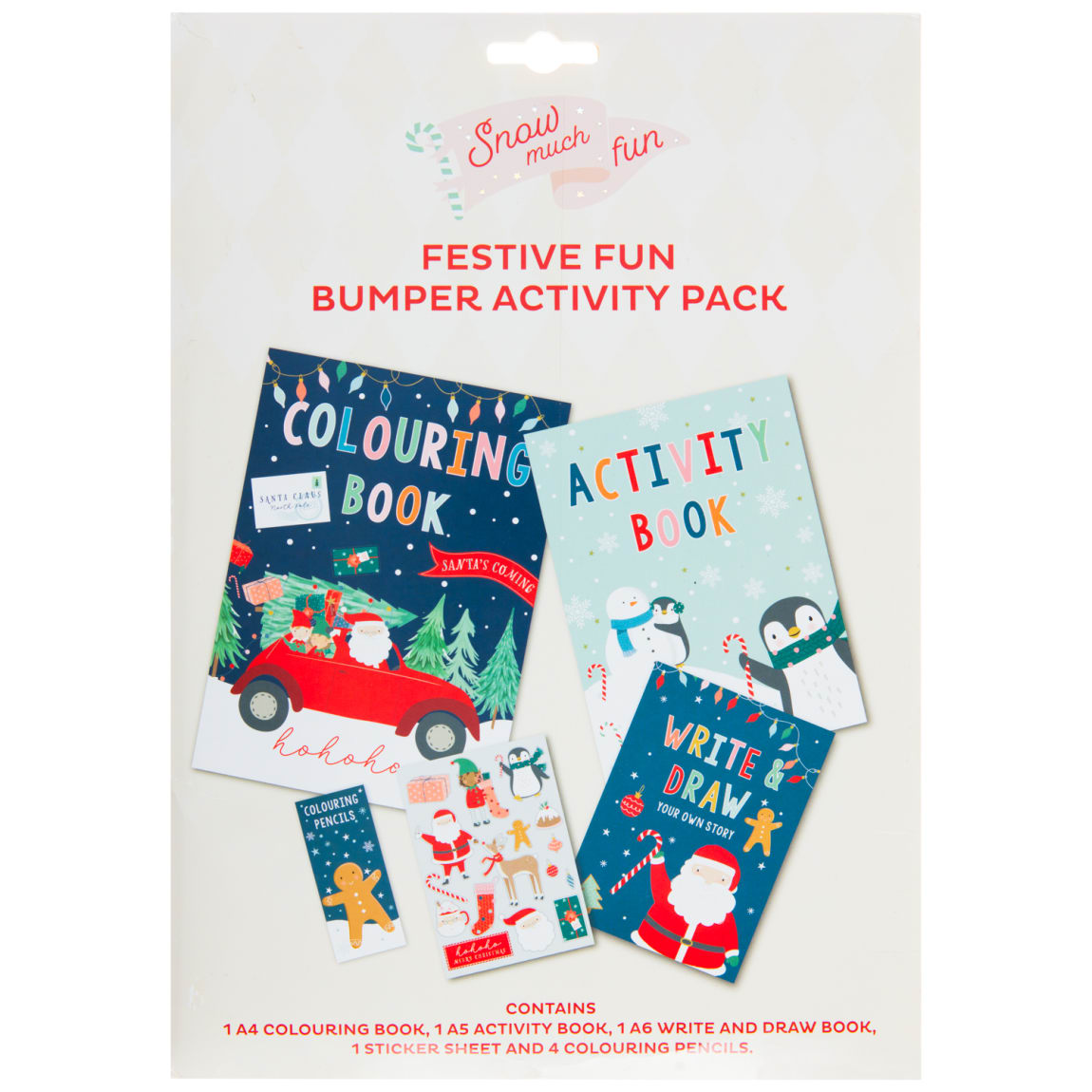Snow Much Fun Festive Fun Bumper Activity Pack