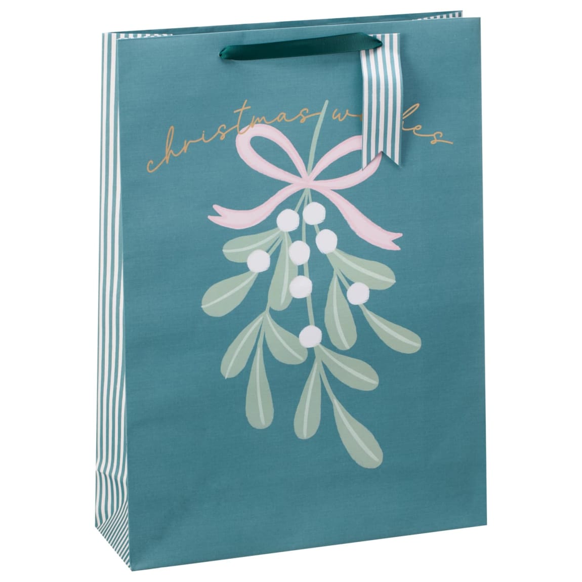 Christmas Foliage XL Gift Bag - Christmas Wishes