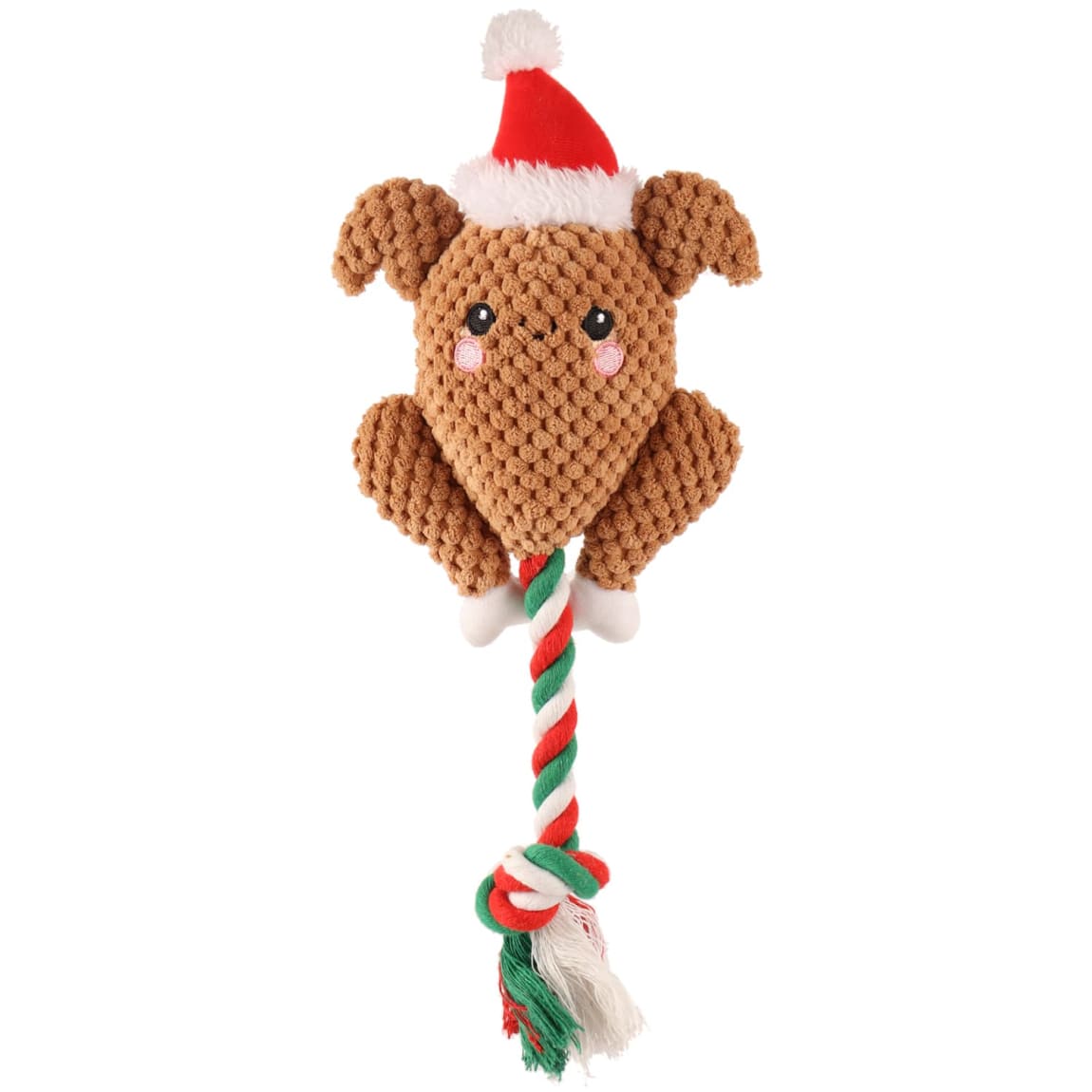 Winter Paws Christmas Rope Toy - Turkey