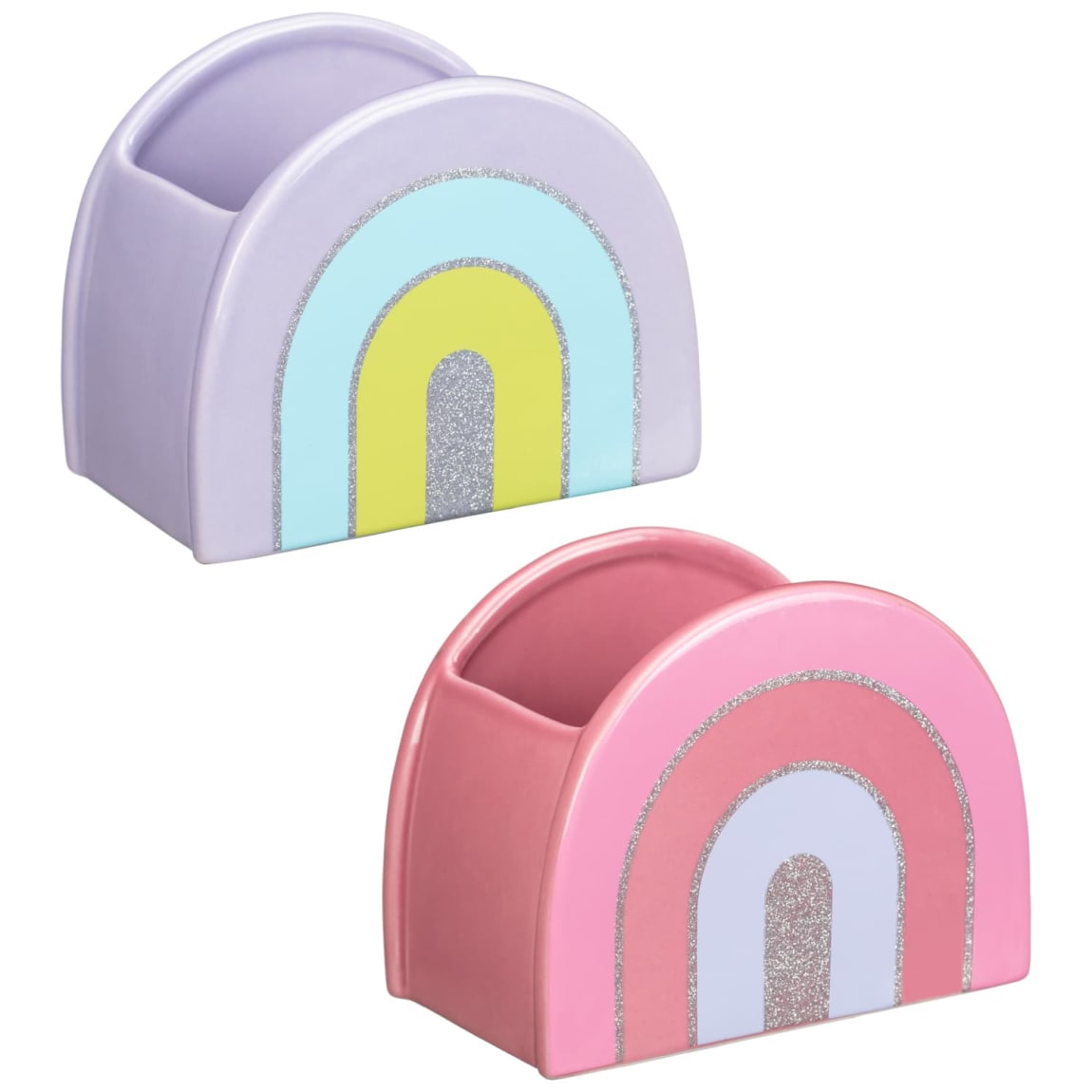 So Cute Rainbow Desk Tidy - Assorted