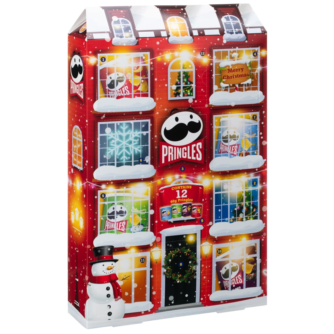 Pringles 12 Days Advent Calendar 12 x 40g