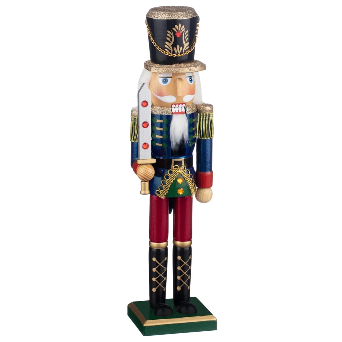 Christmas Nutcracker 38cm - Blue
