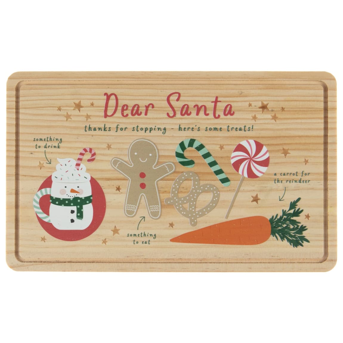 Treats for Santa Christmas Eve Board