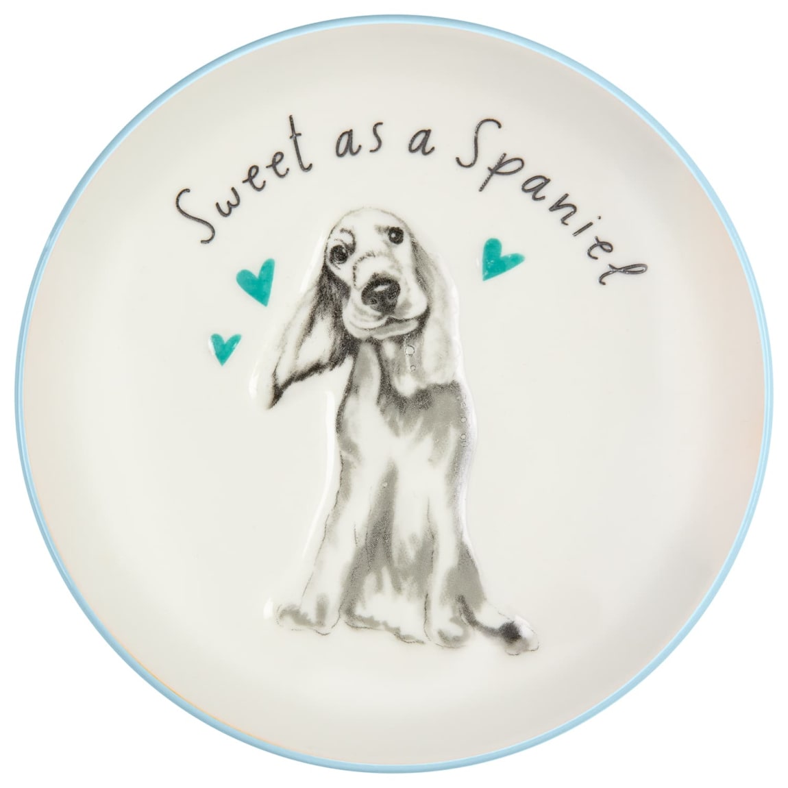 A Tale of Tails Dog Trinket Dish - Sweet as a Spaniel