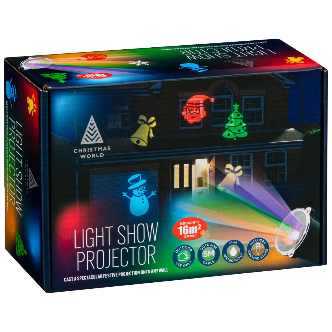 Christmas World Light Show Projector - Christmas Characters