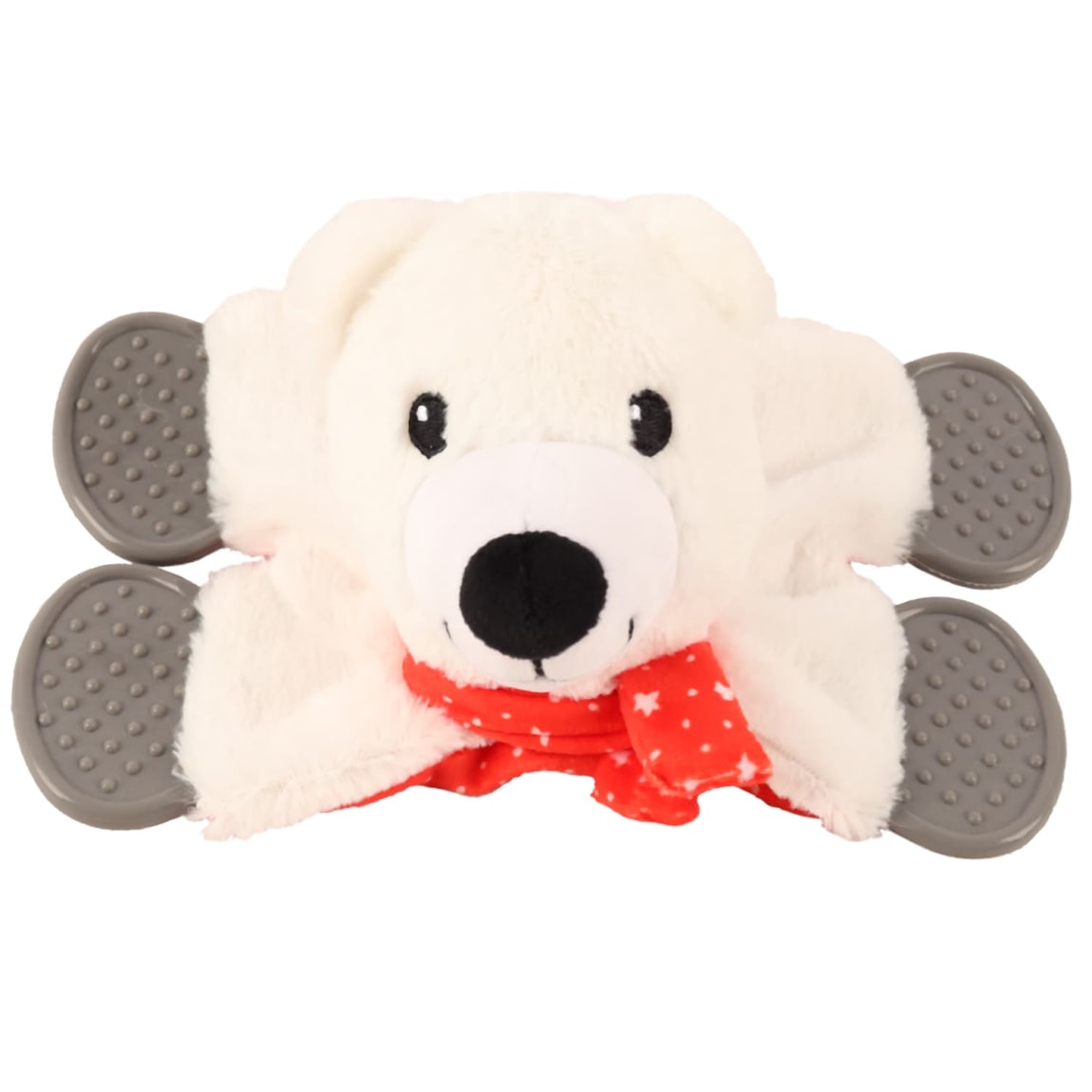 Winter Paws Flappy Feet Pet Toy - Polar Bear