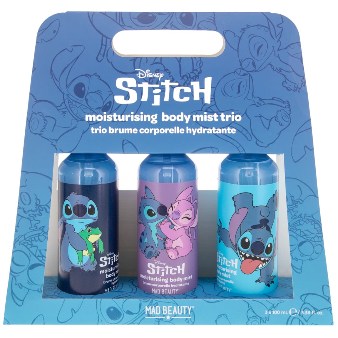 Stitch Moisturising Body Mist Trio 3 x 100ml