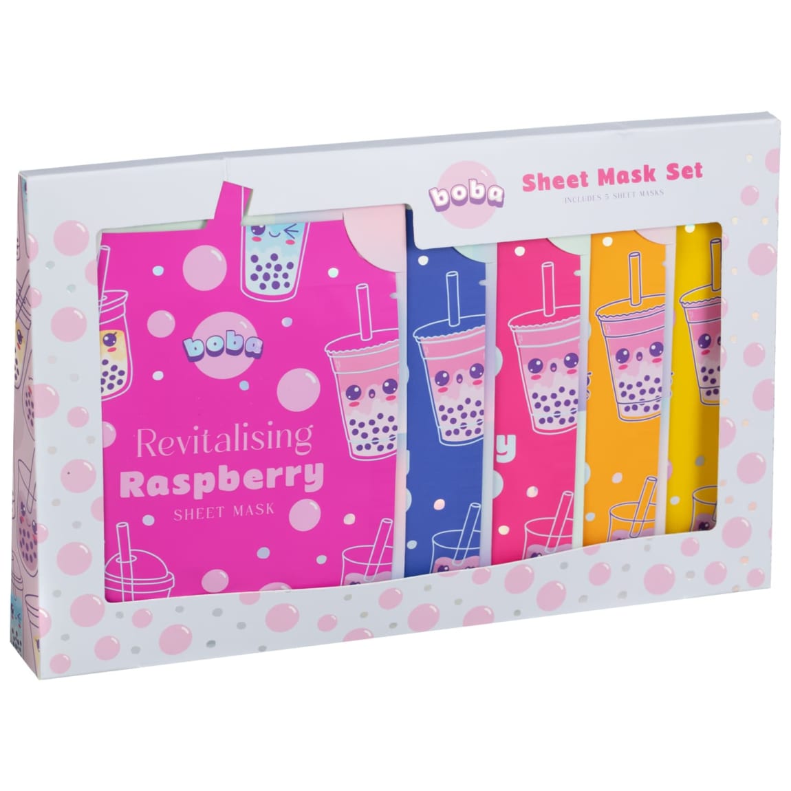 Boba Sheet Mask Set 5pk