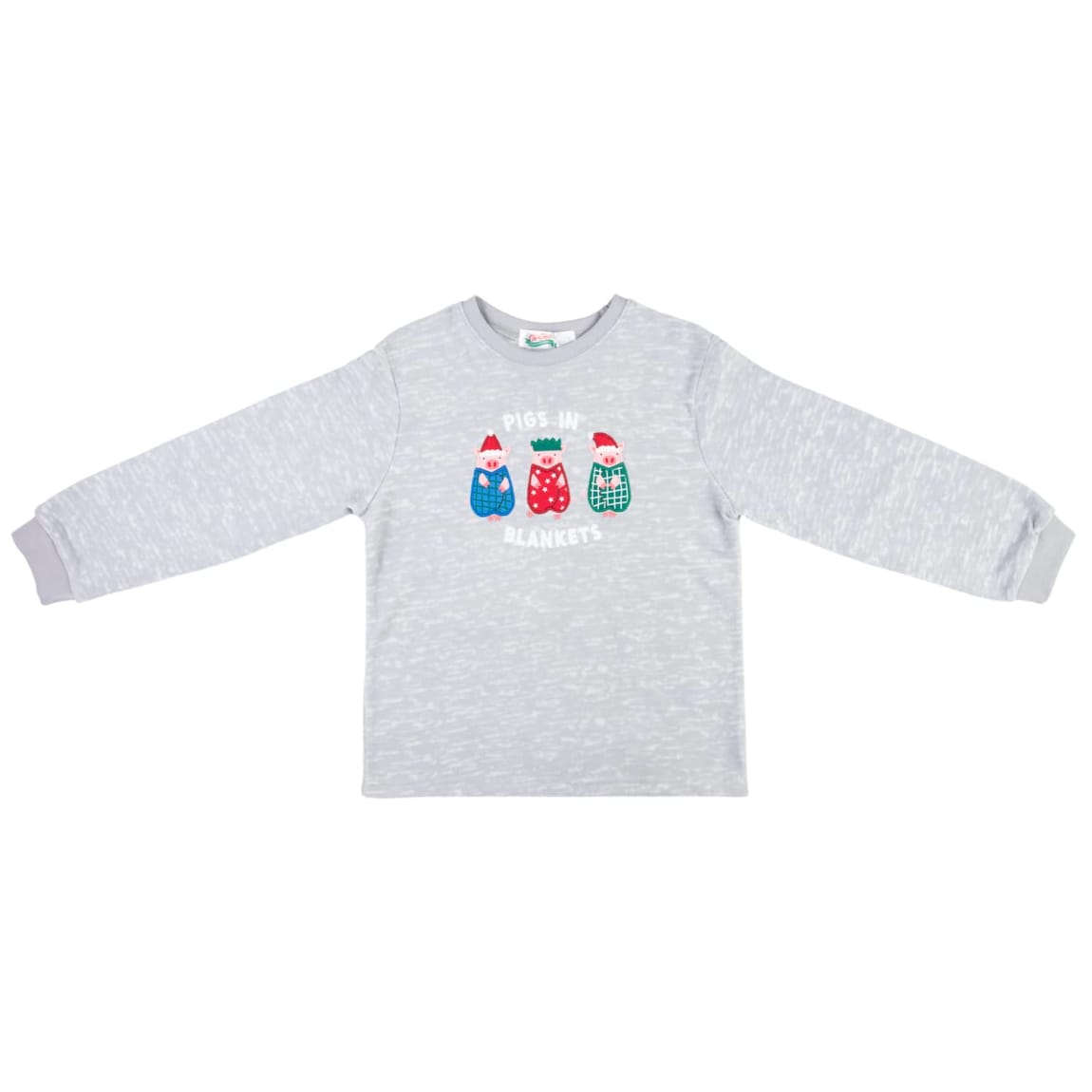 Kids Pigs in Blankets Christmas Pyjamas - 2-7 Years