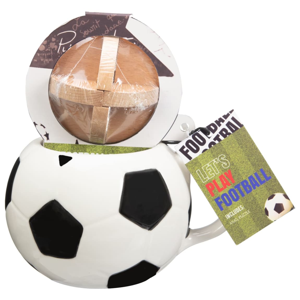 Football Mug & Puzzle Set