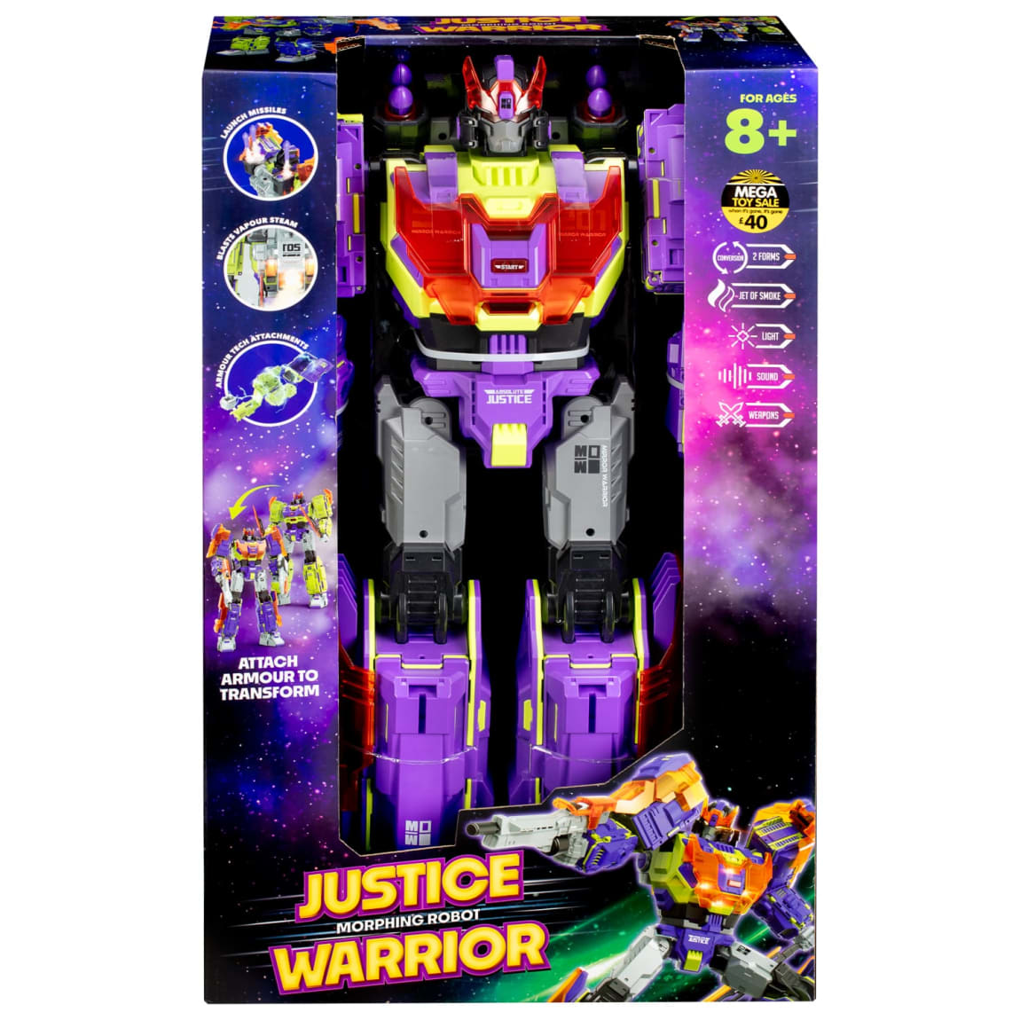 Justice Warrior Robot Action Figure
