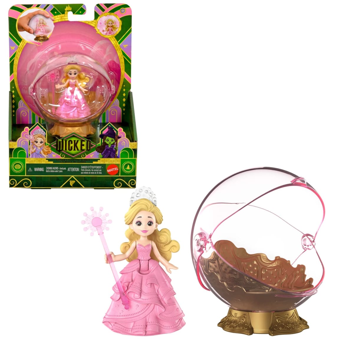 Wicked Small Doll Glinda's Floating Bubble