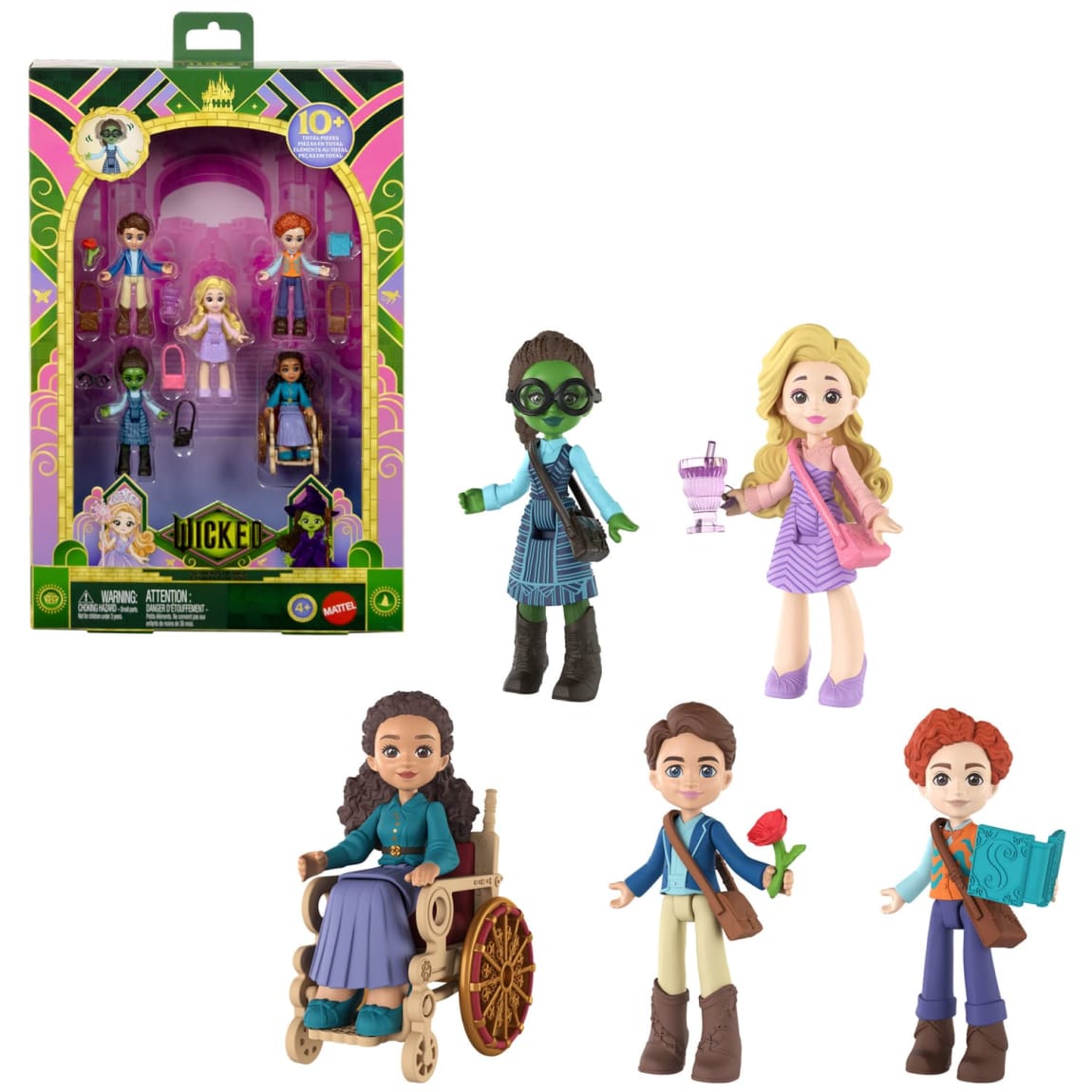 Wicked Students of Shiz Small Dolls 5pk