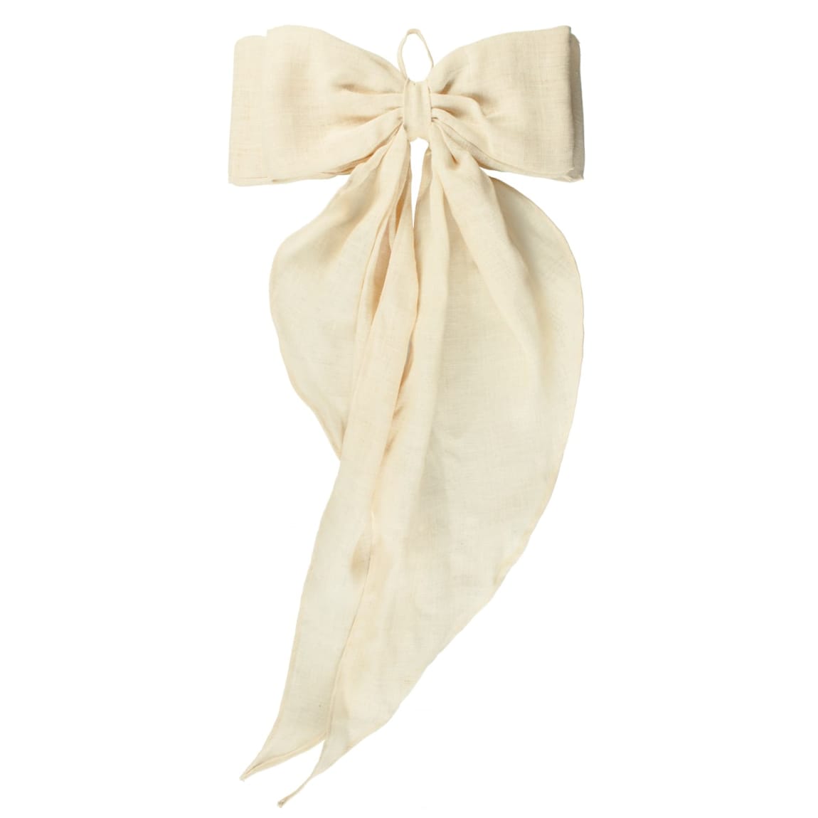 XL Bow Christmas Tree Accessory - Jute