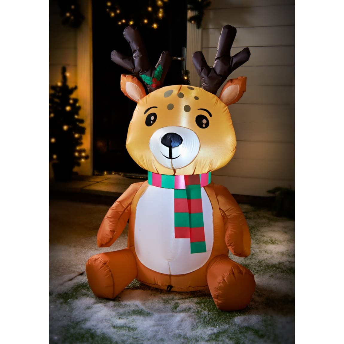 Inflatable Light Up Reindeer 3.5ft