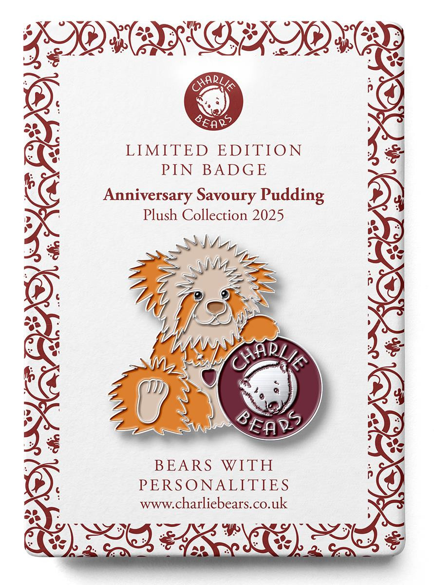 Pin Badge Anniversary Savoury Pudding