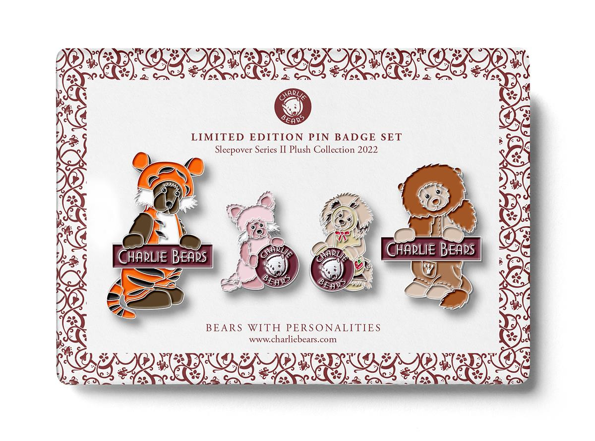 Pin Badge Sleepover 2 Set