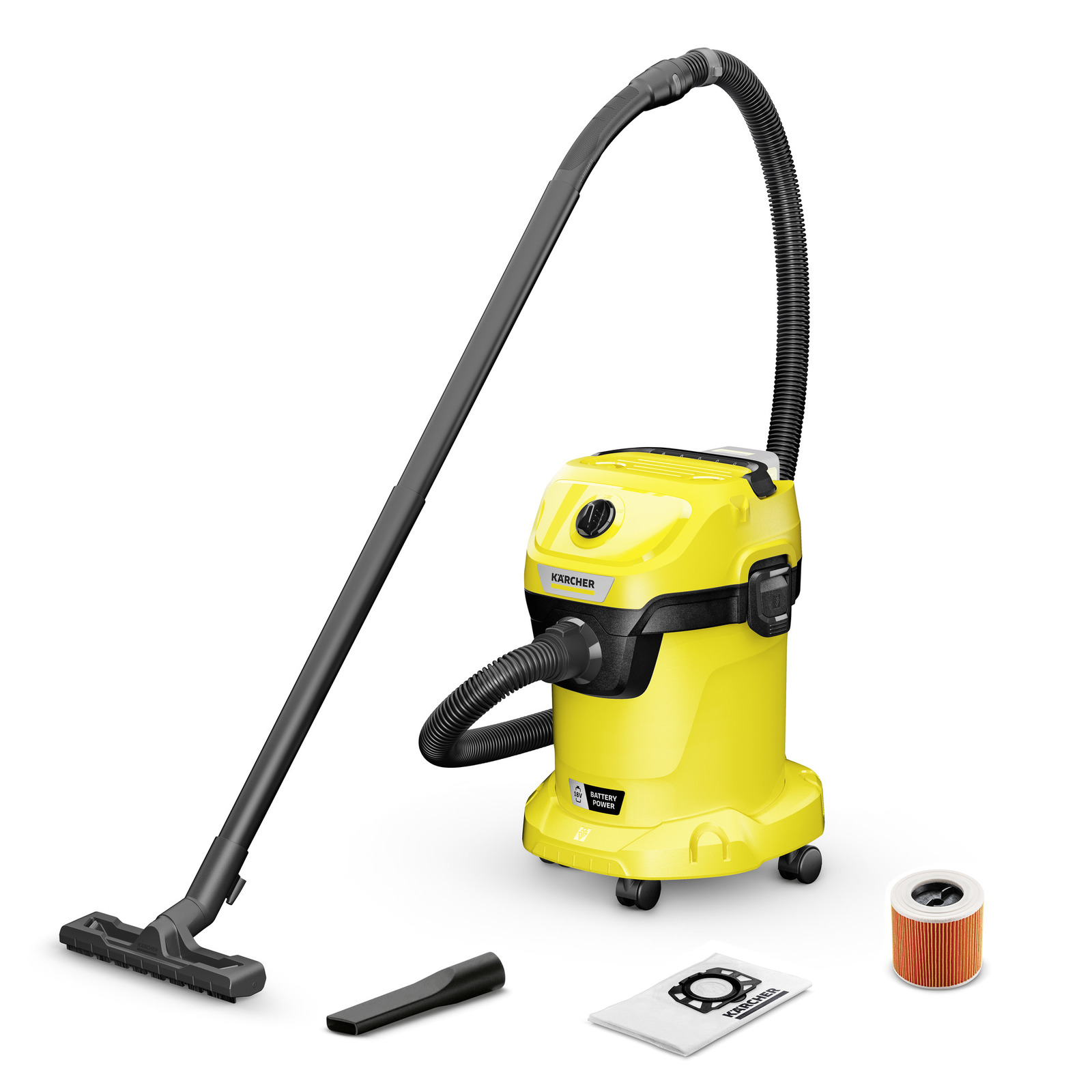 Battery wet and dry vacuum cleaner           WD 3-18 *INT