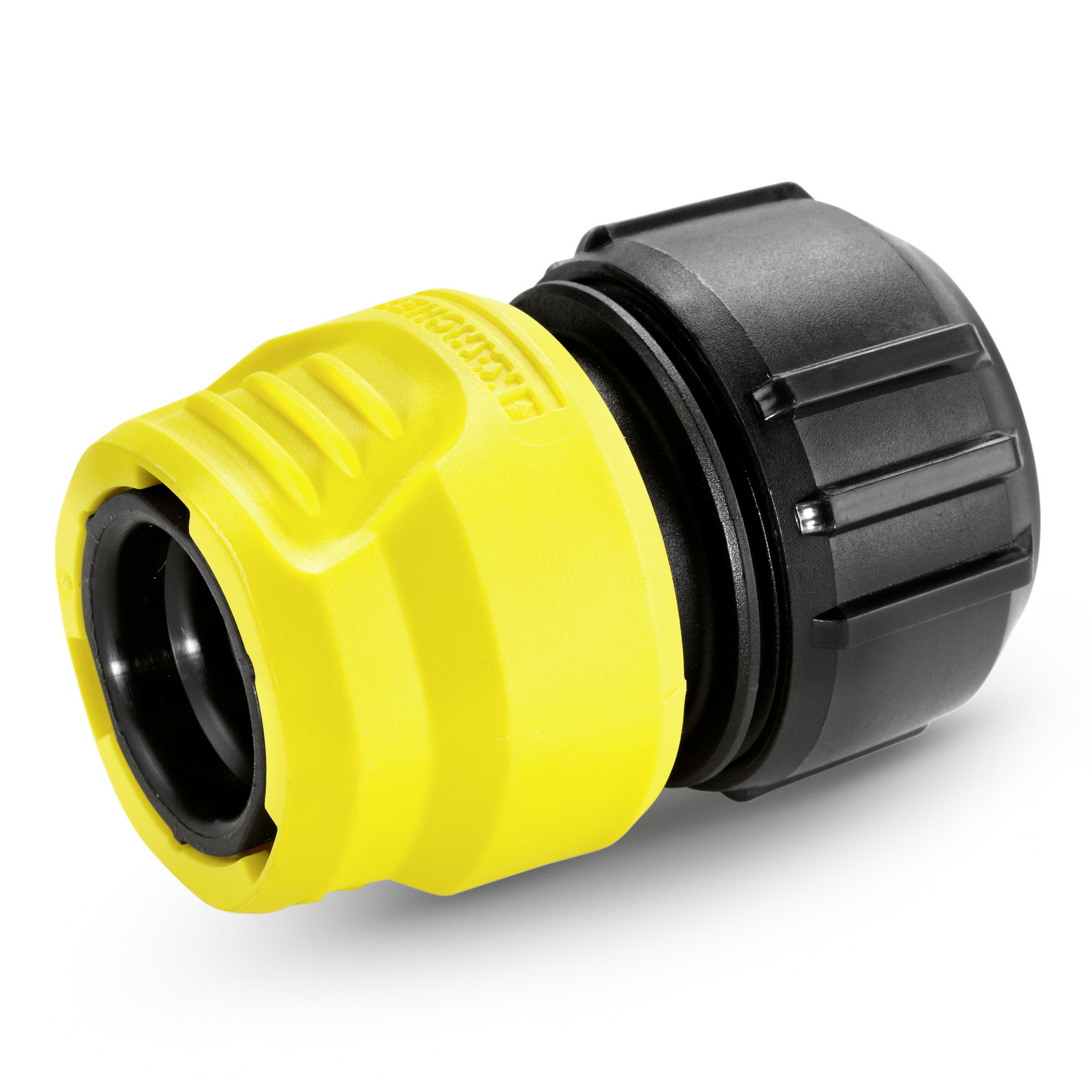 Universal hose coupling with Aqua Stop