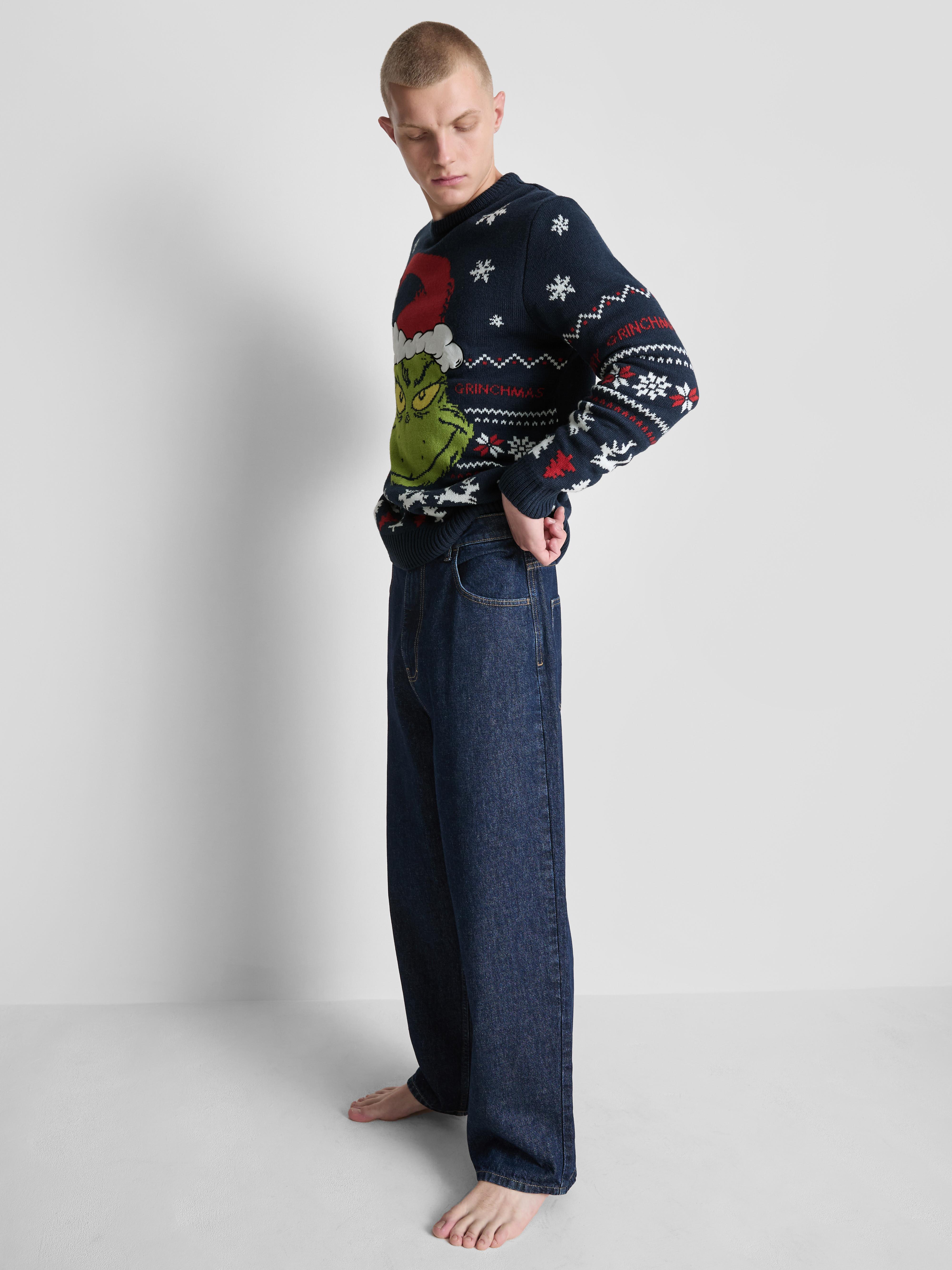 Men's The Grinch Family Christmas Sweater