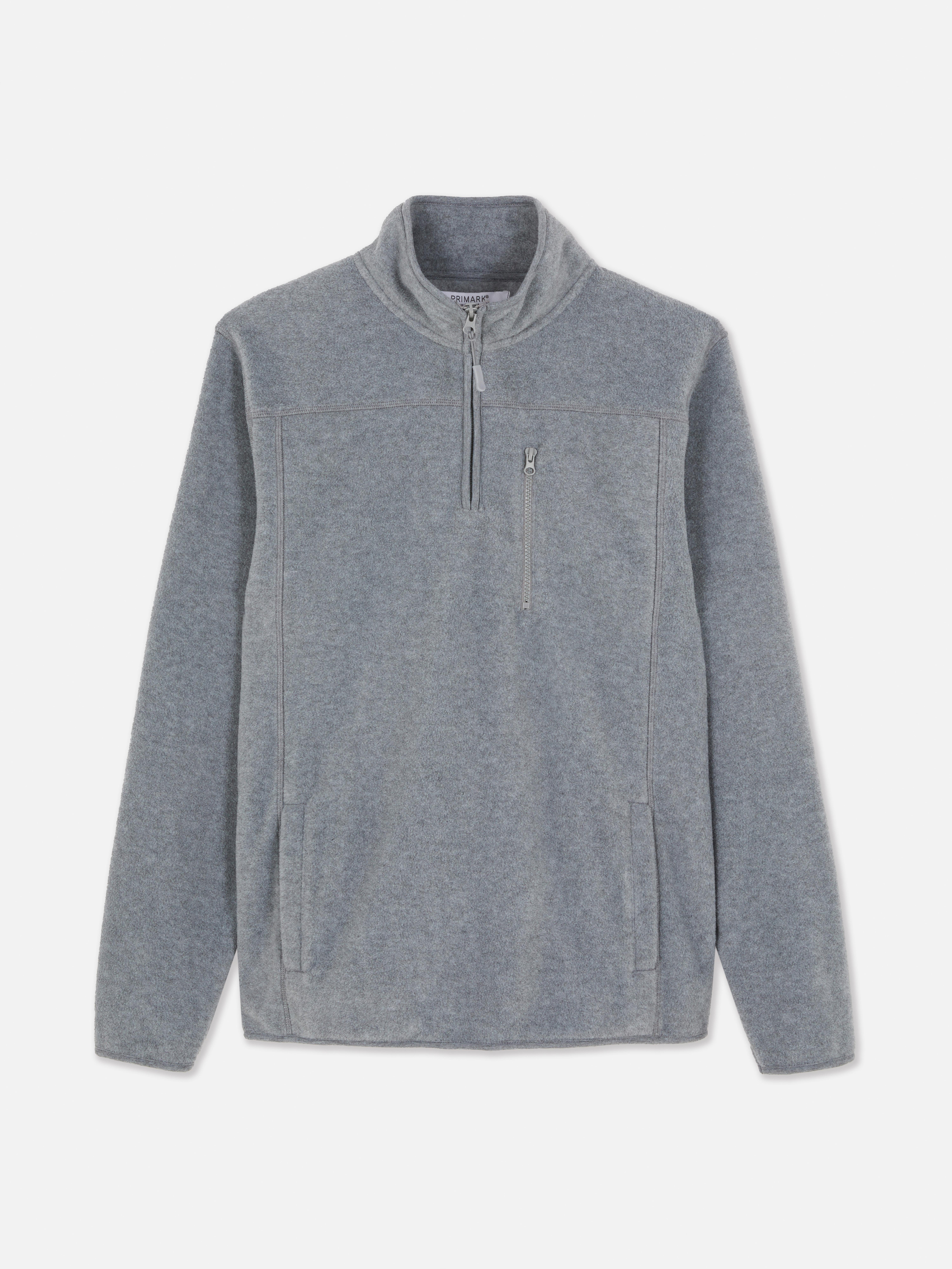 Quarter Zip Fleece Sweatshirt