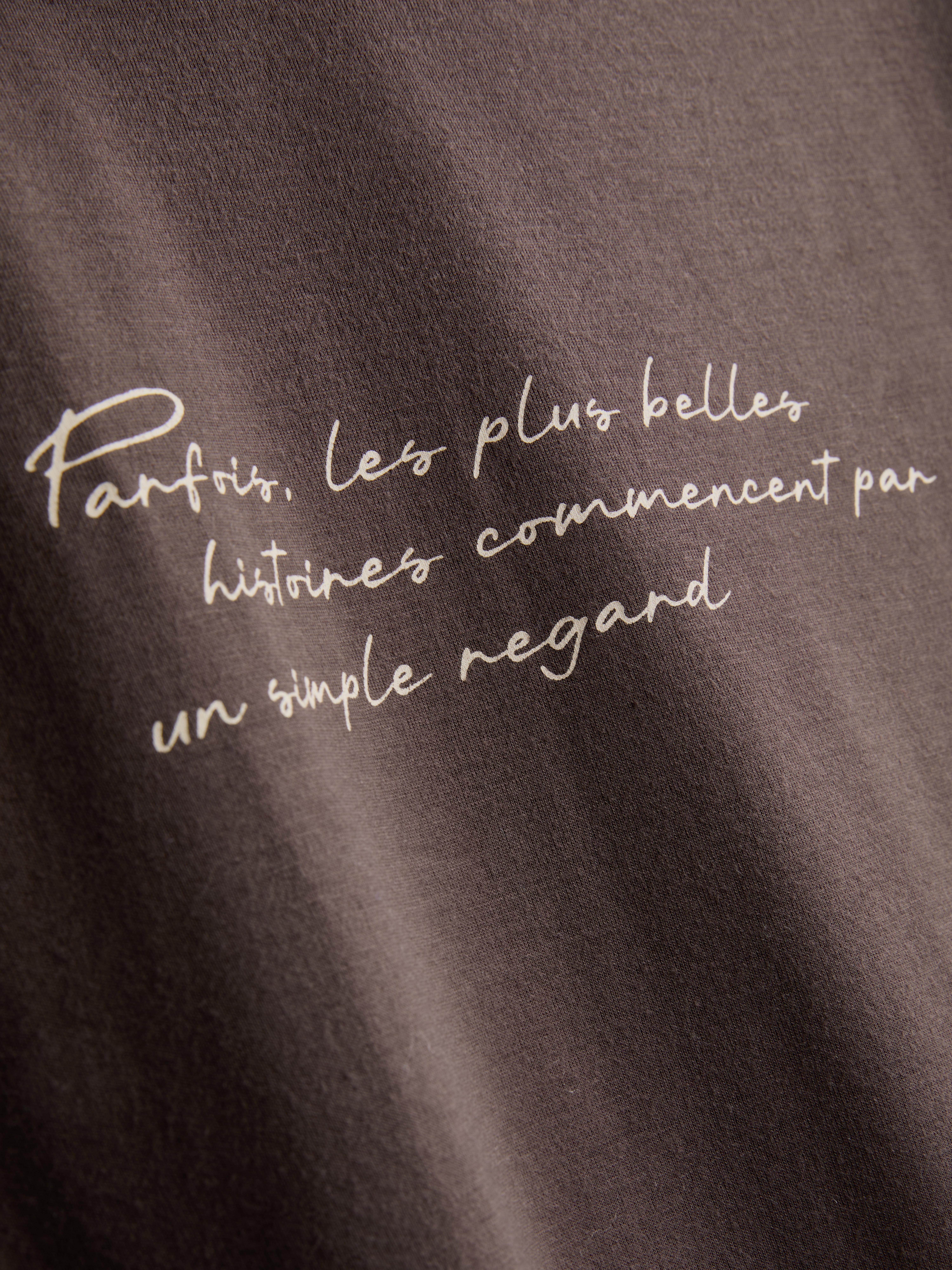 Longline Curved Hem Tee