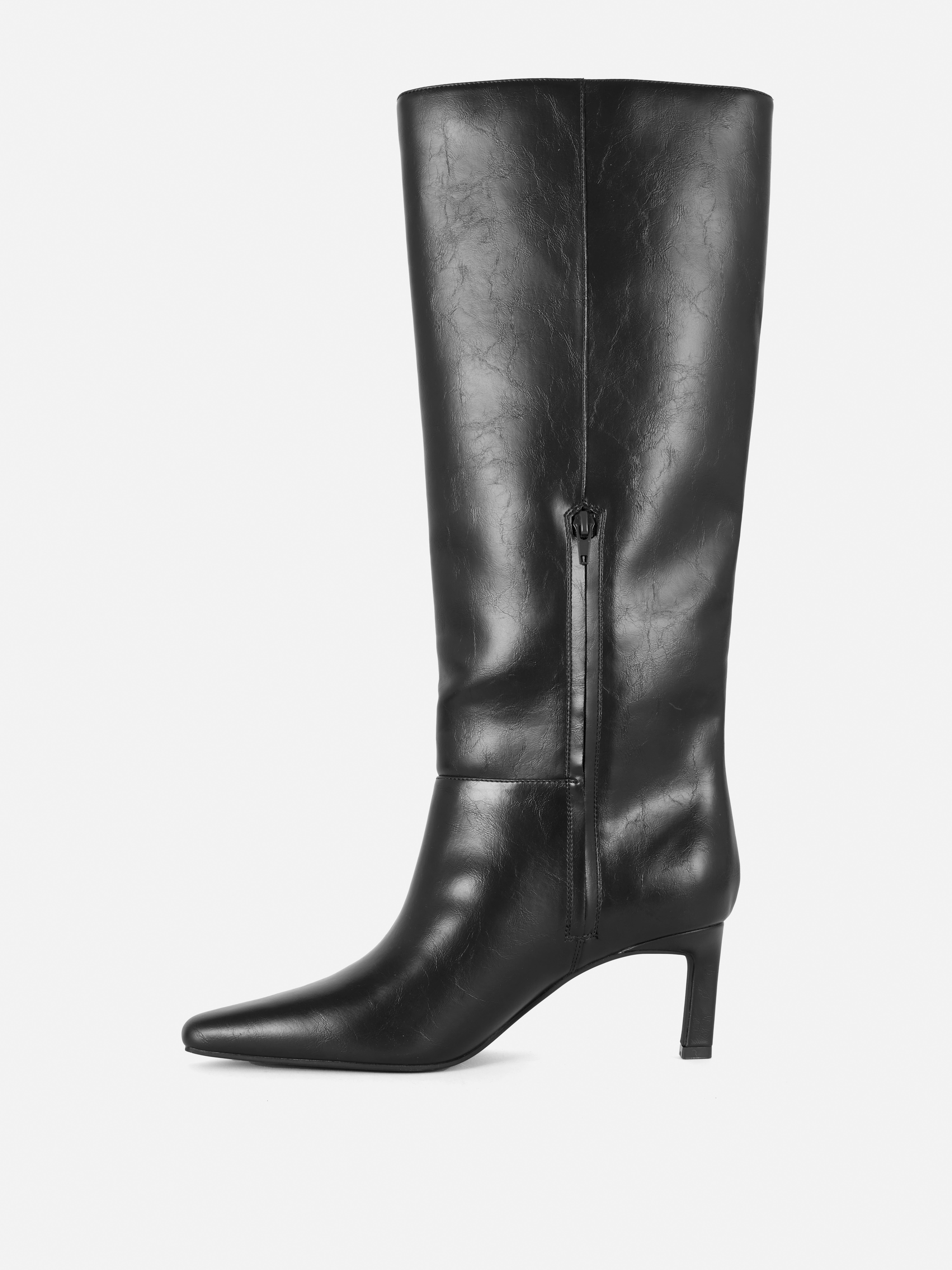 Paula Echevarría Knee High Heeled Boots