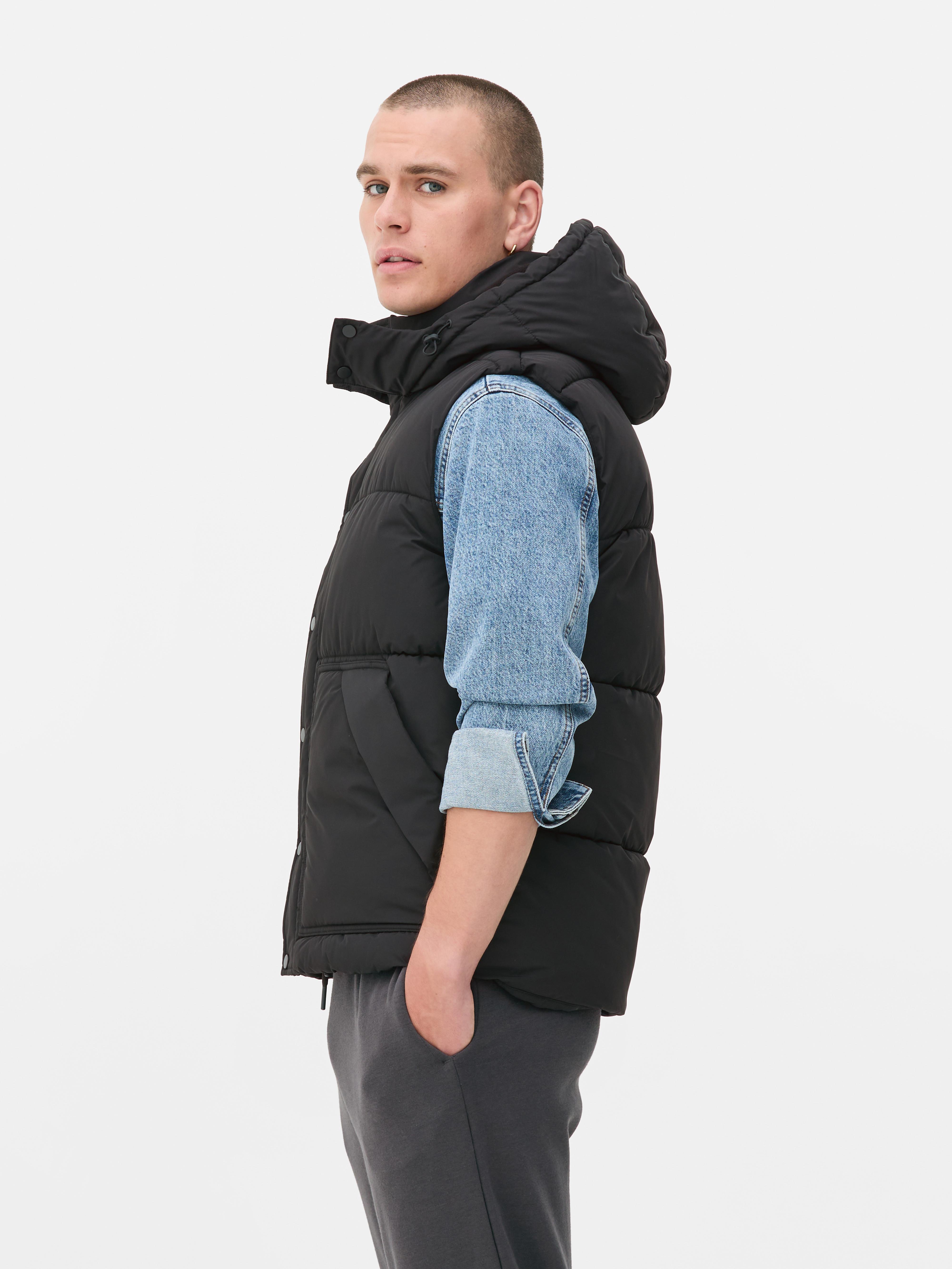 Hooded Zip-Up Gilet