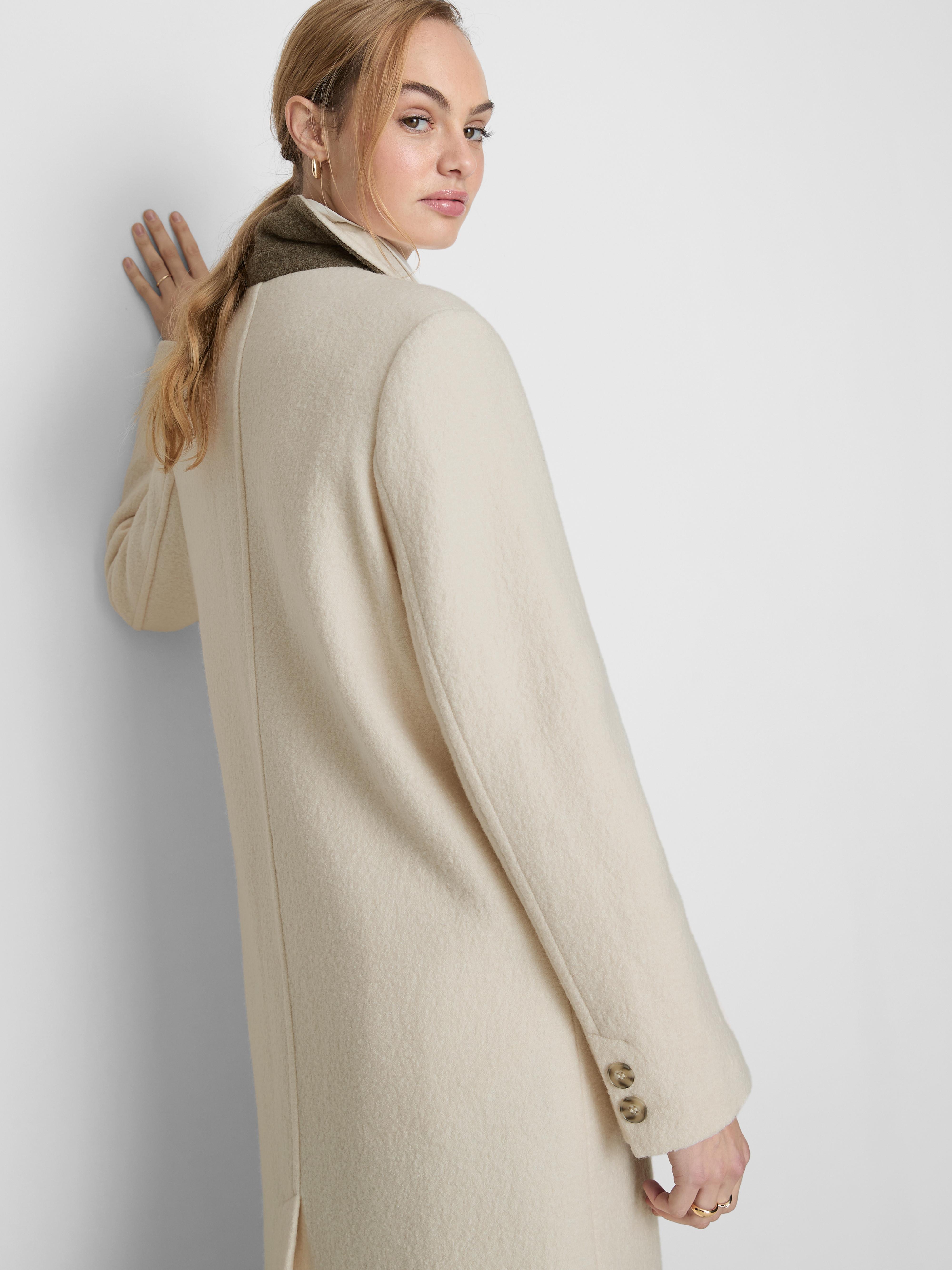 The Edit Double Breasted Coat