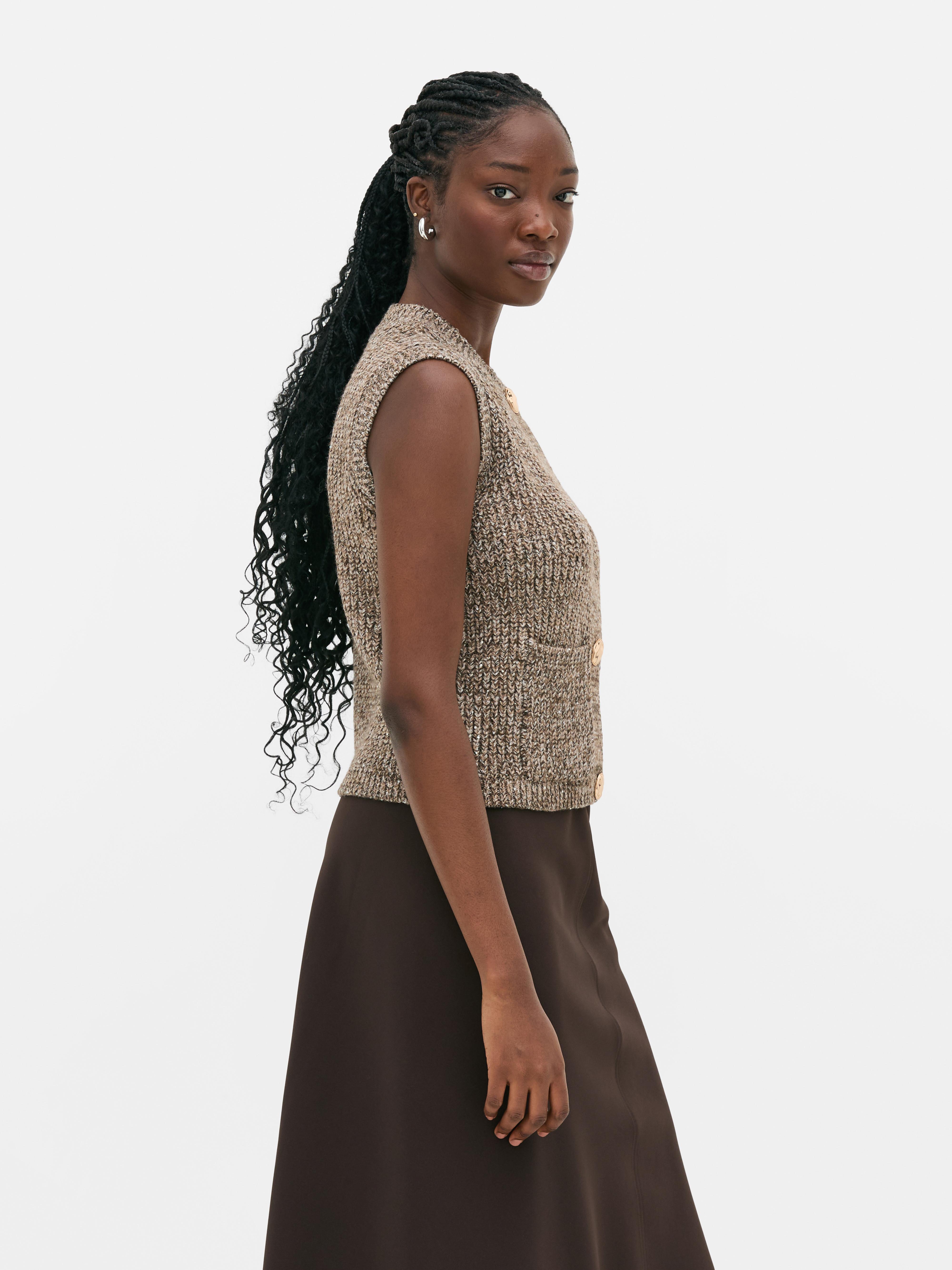 Chunky Knit Waistcoat