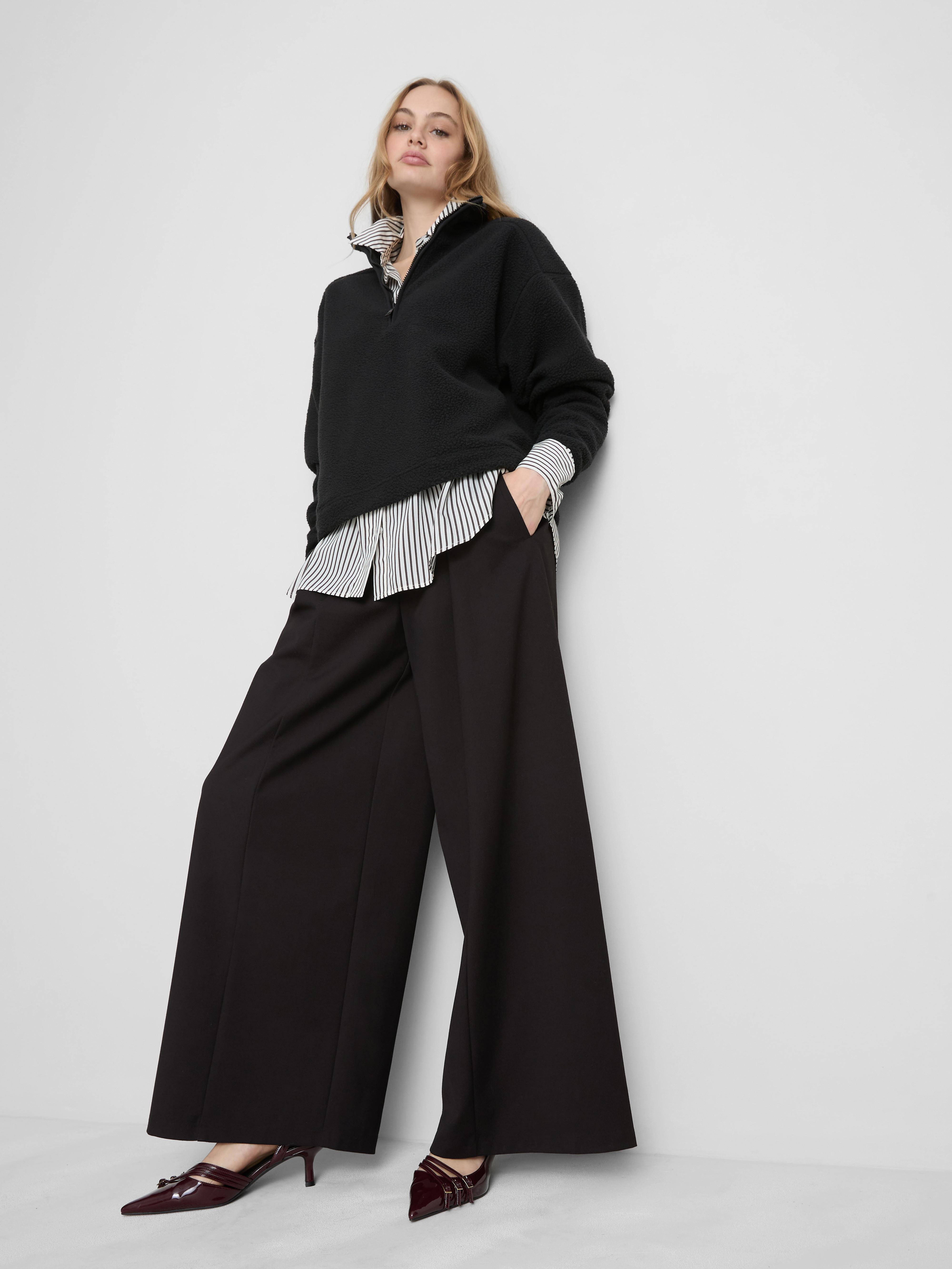 Half Zip Borg Fleece