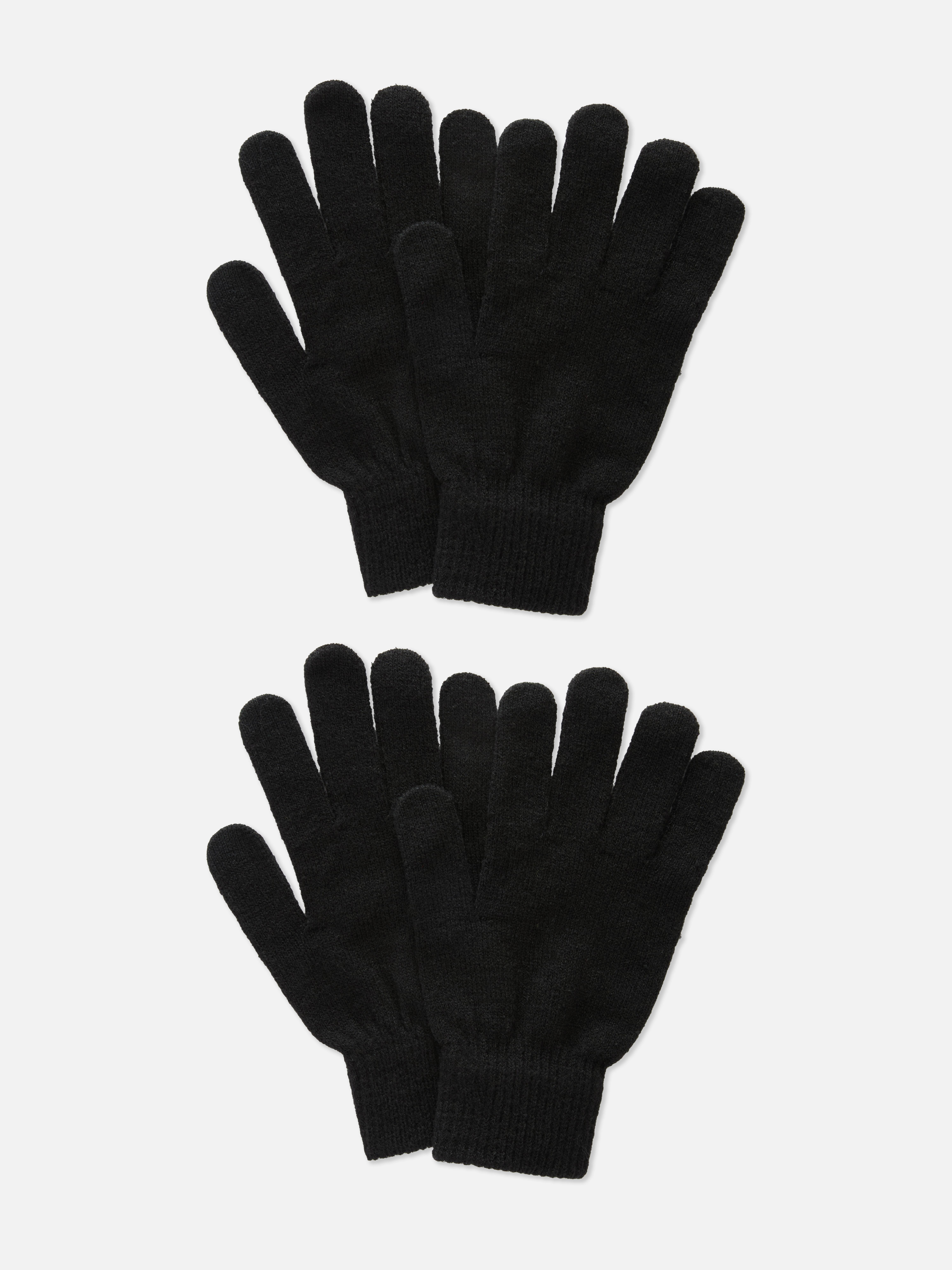 2-Pack Touchscreen Gloves