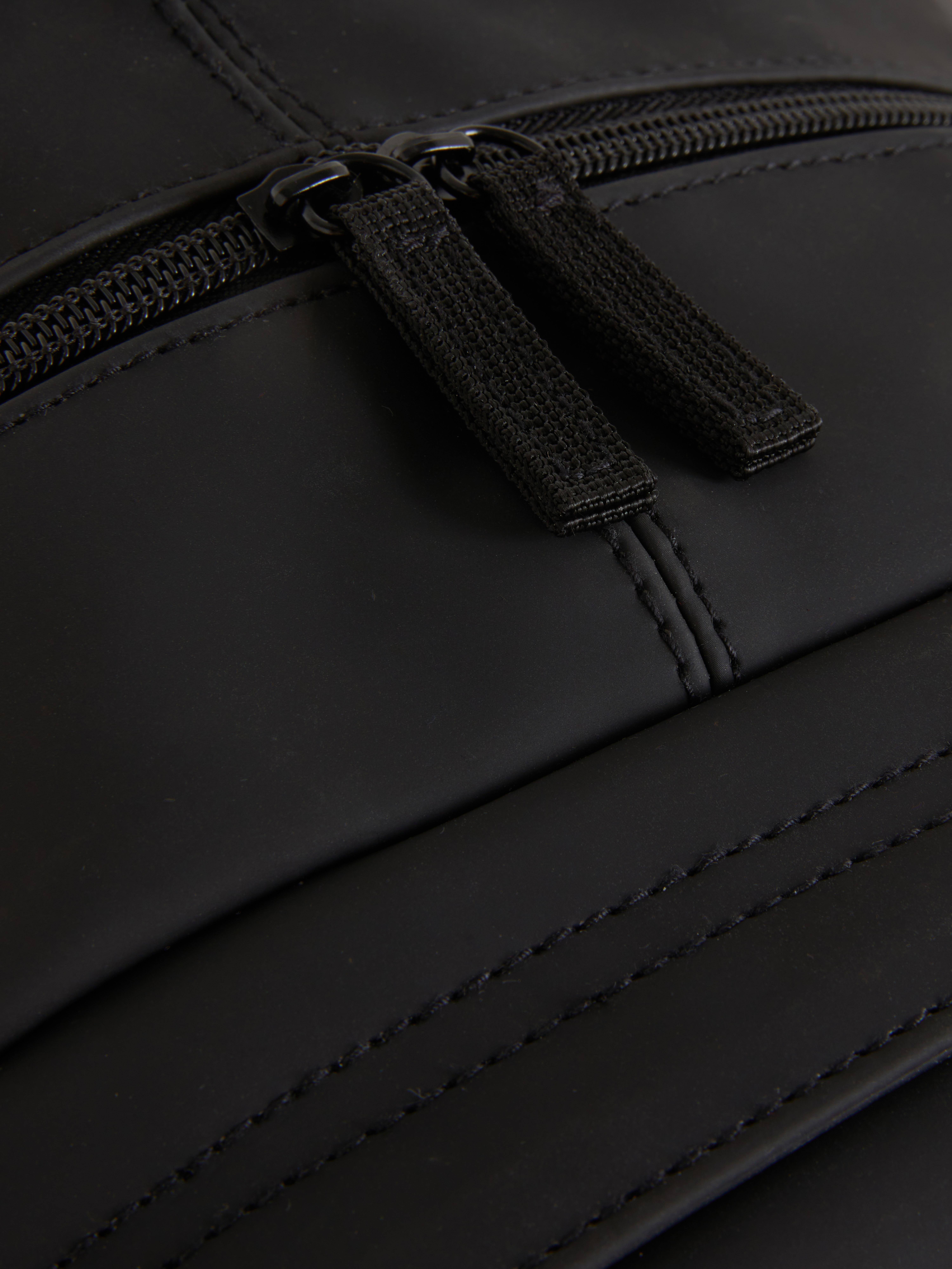 Rubberized Zip Backpack