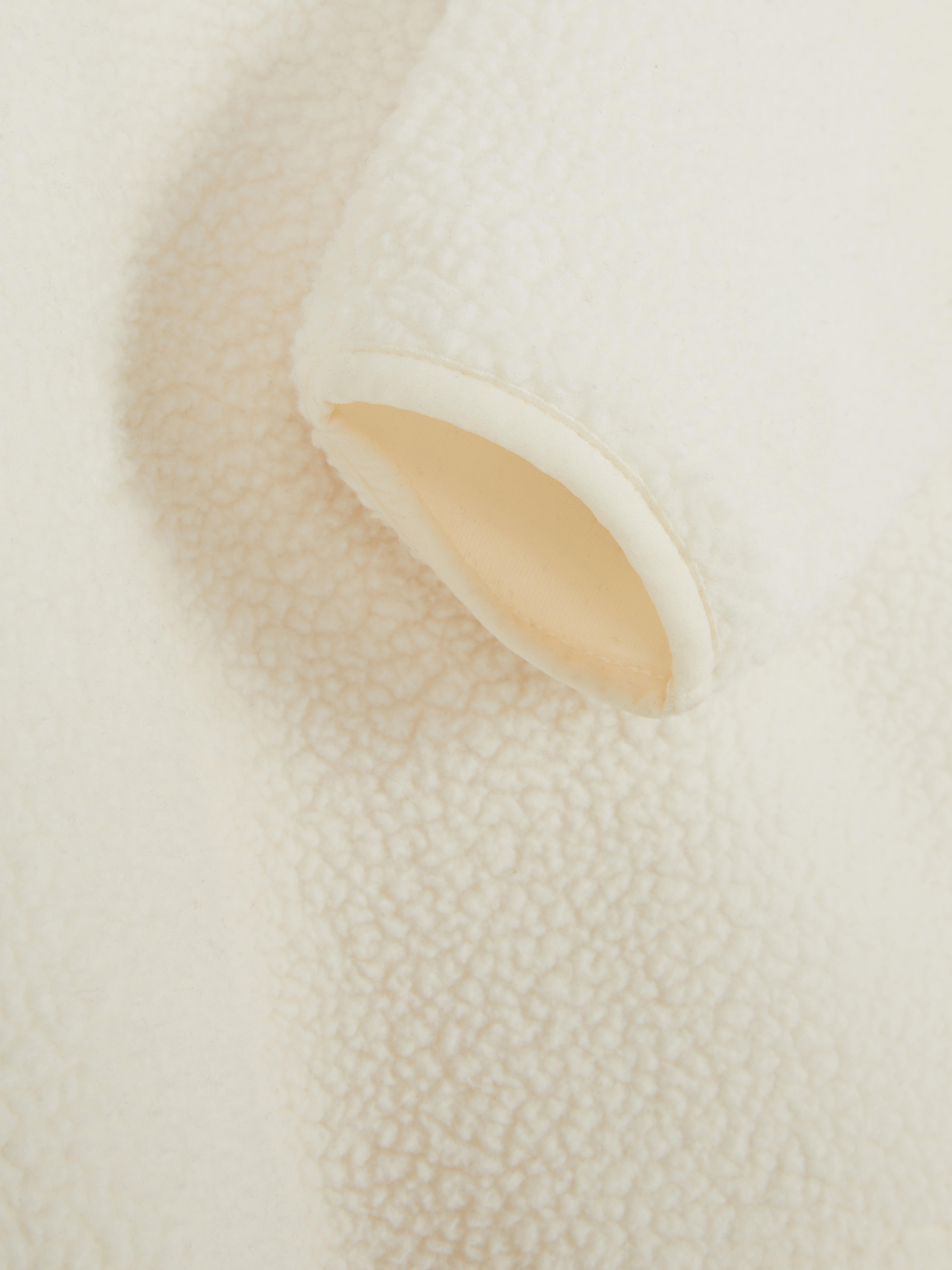 Half Zip Borg Fleece