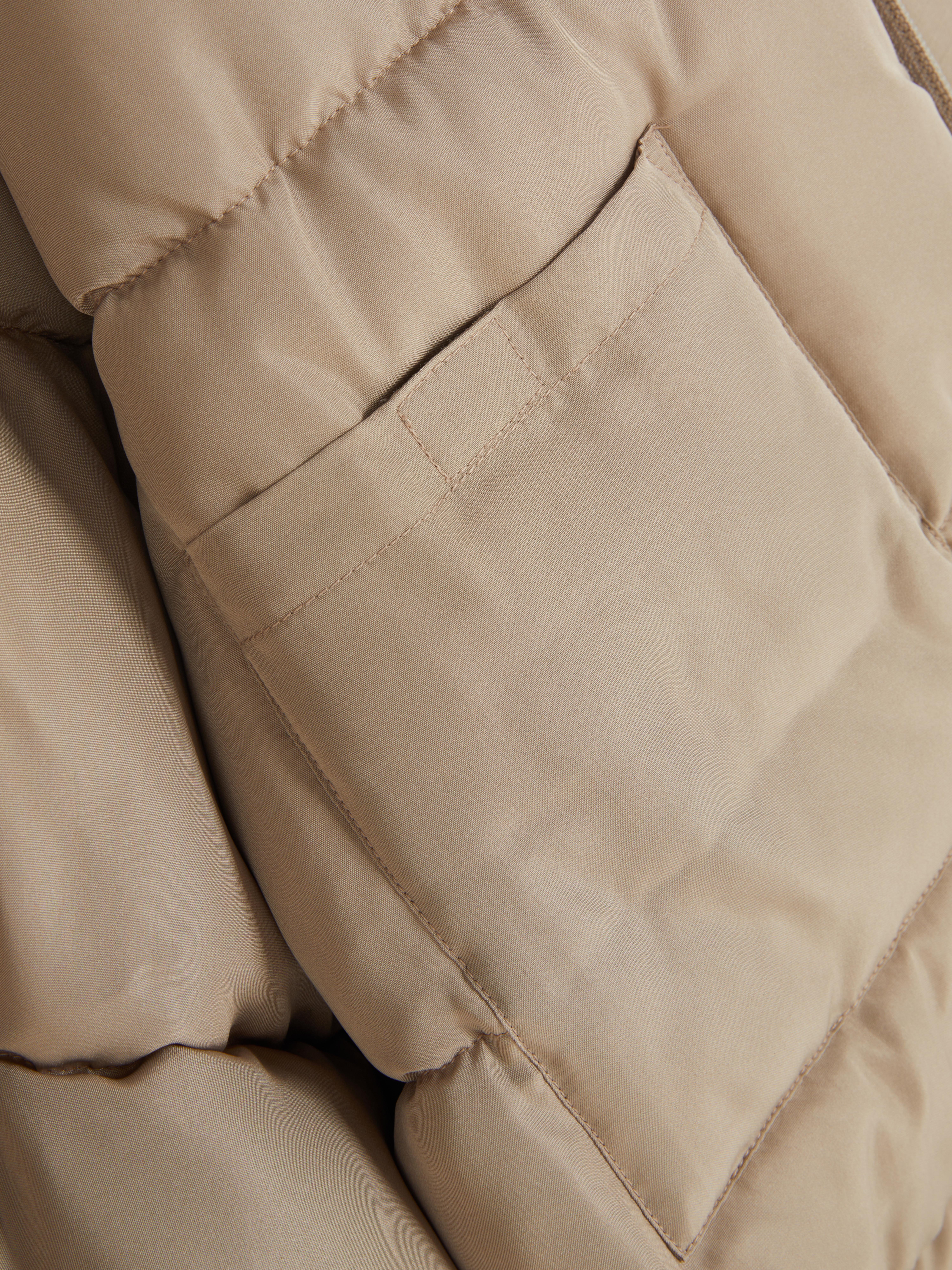 Funnel Neck Puffer Jacket