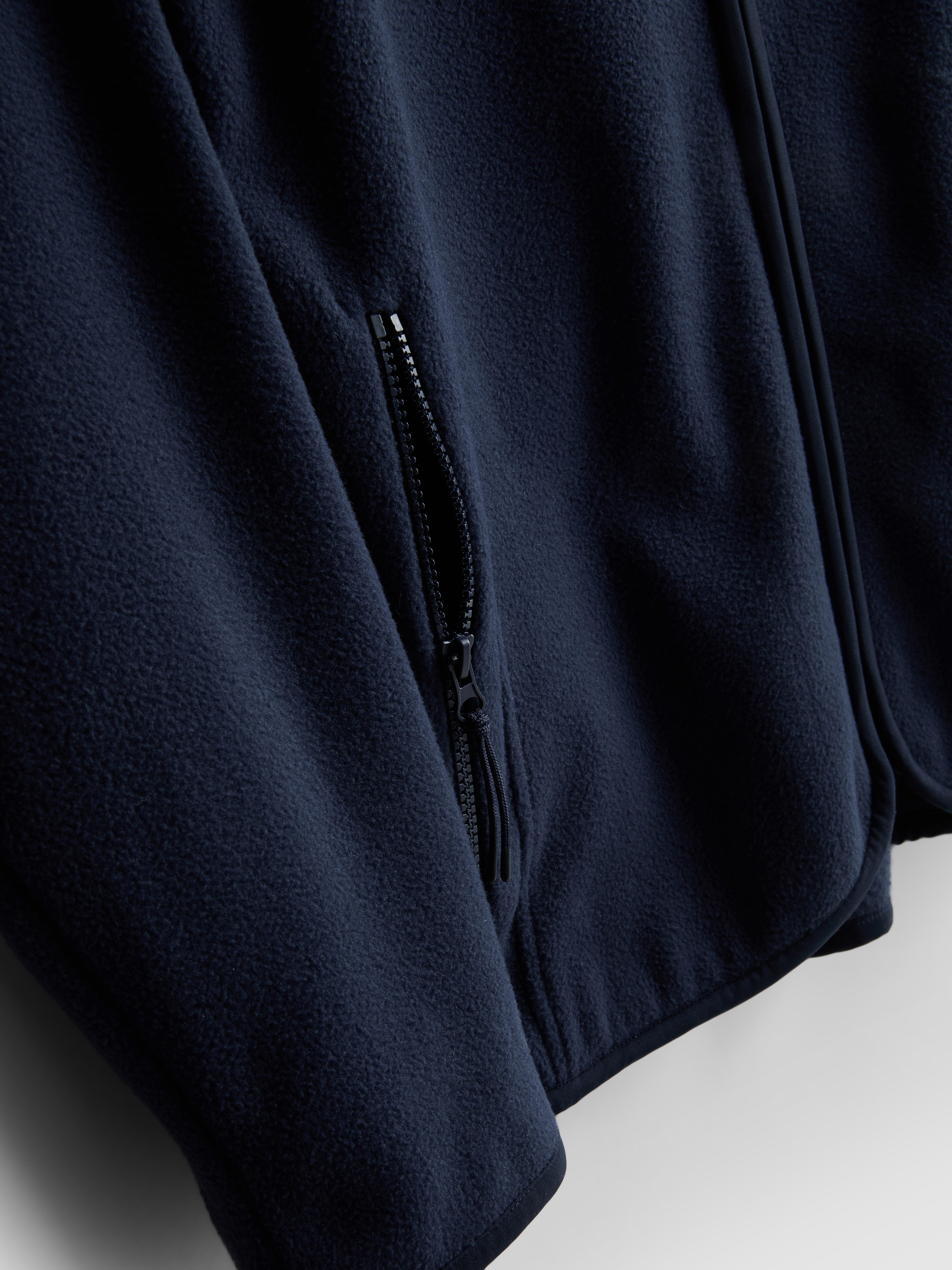 Zip Through Fleece