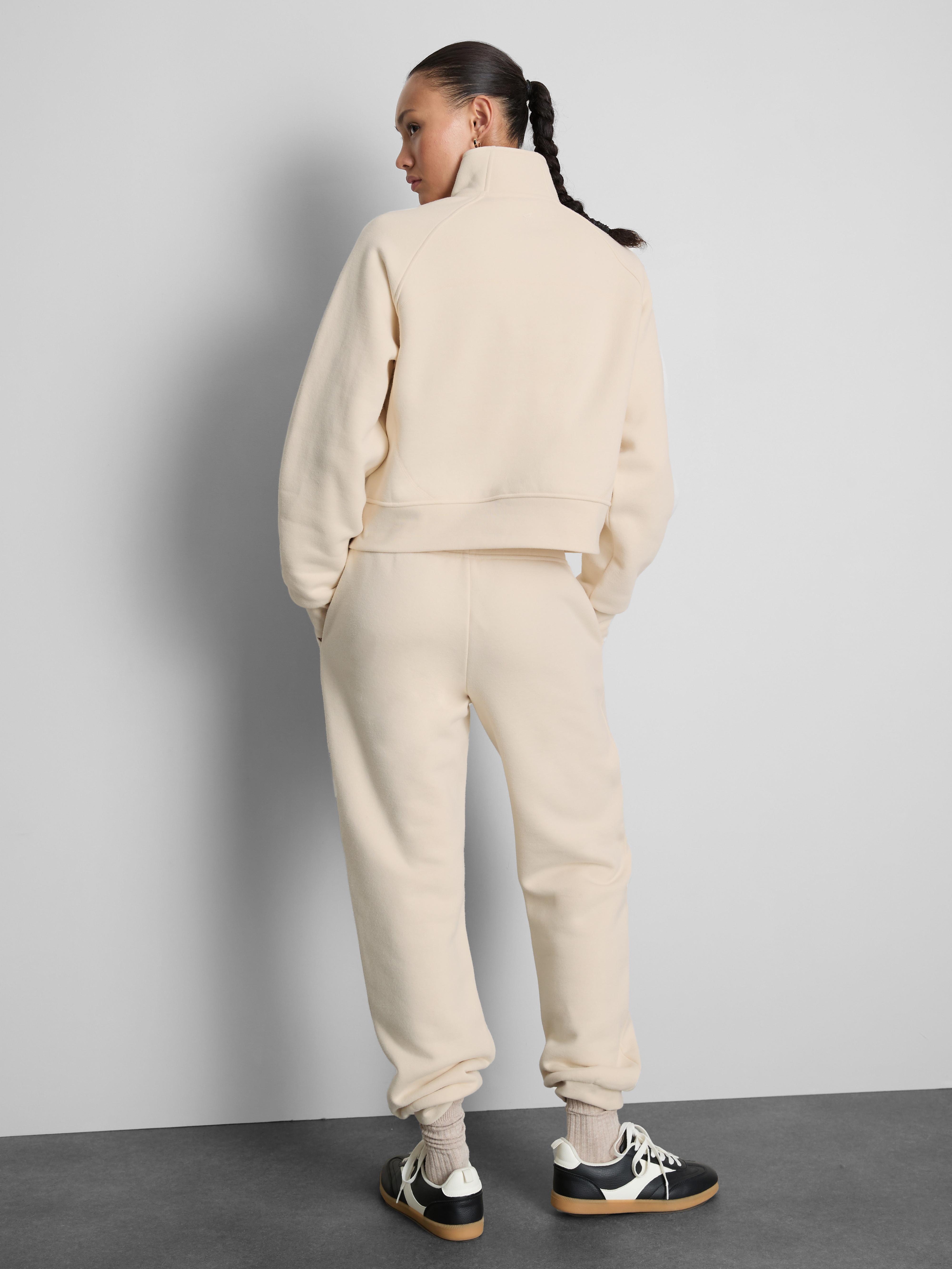 Cotton Blend Cuffed Joggers