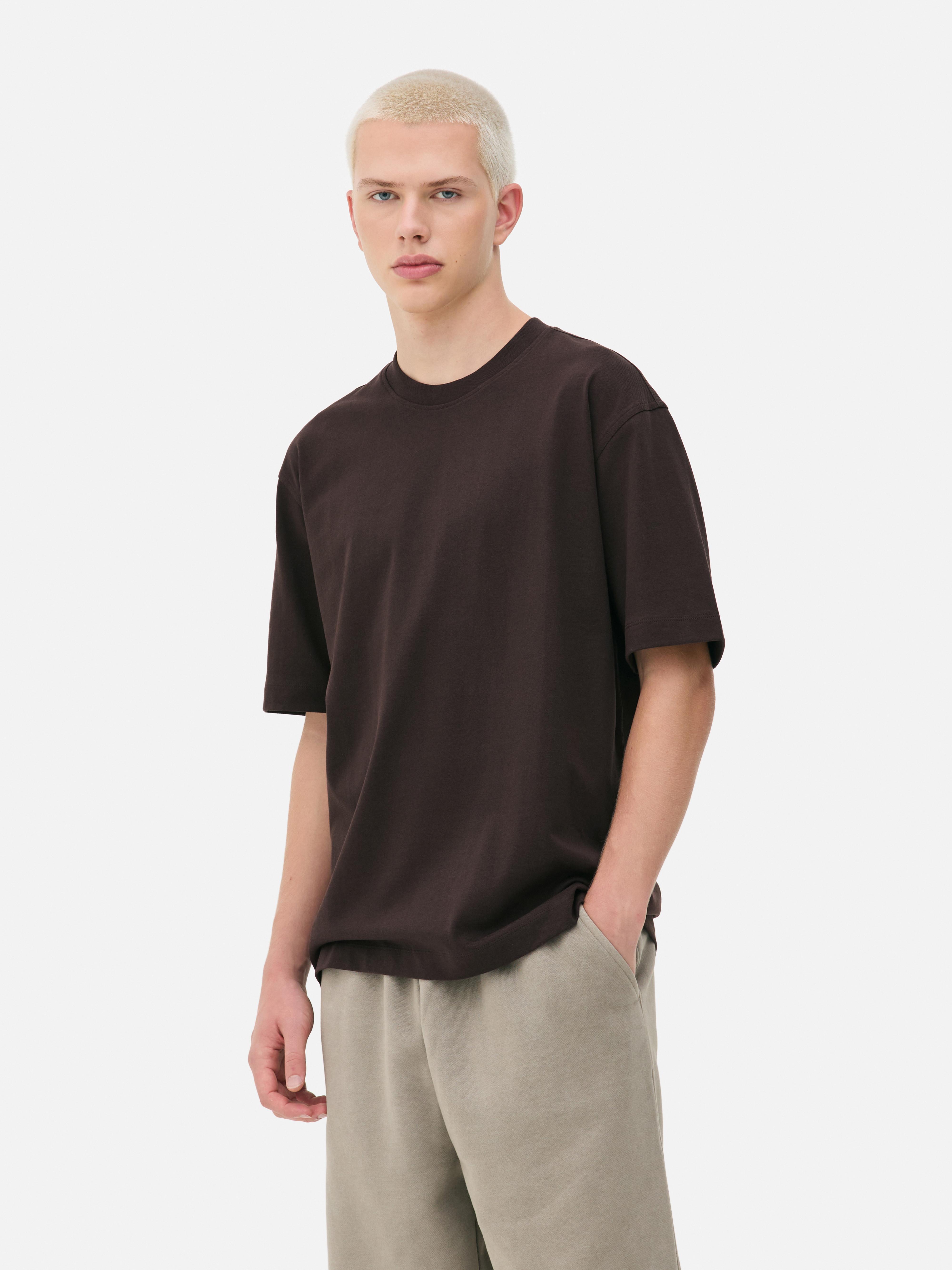 Short Sleeve Block Color T-Shirt
